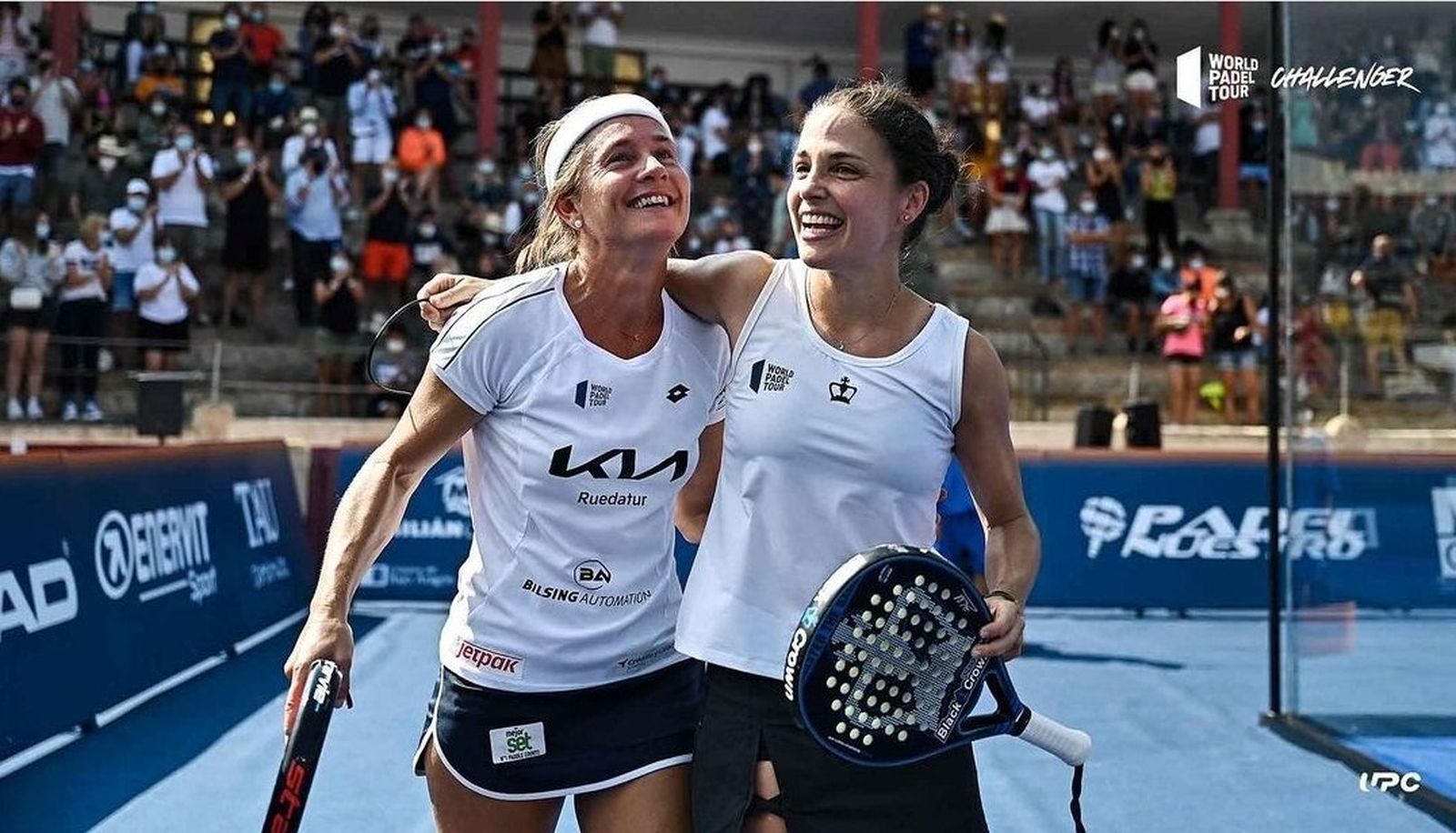 Carolina Navarro y Eli Amatriain.