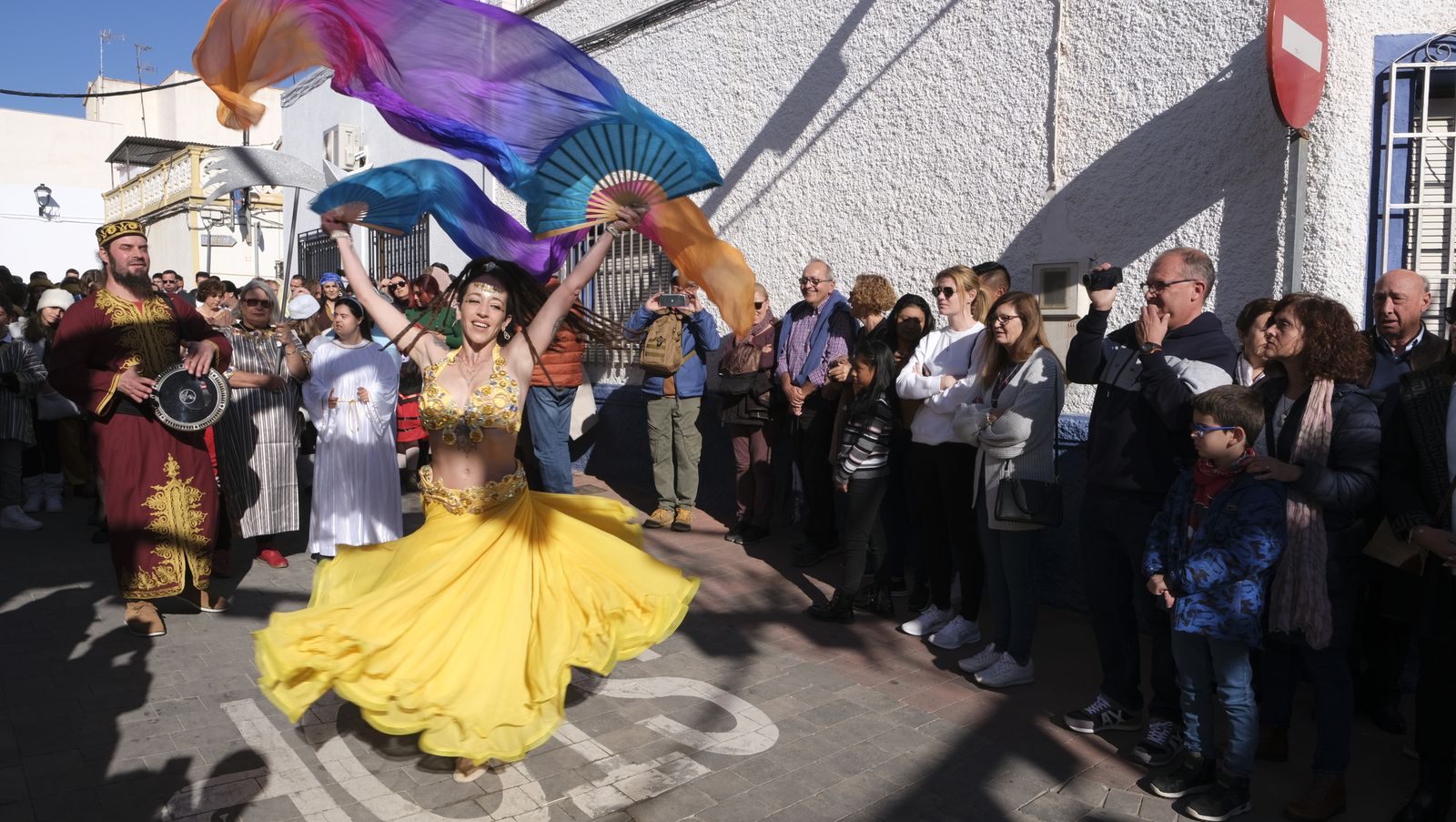 Imágenes del Auto Sacramental de los Reyes Magos de Los Gallardos
