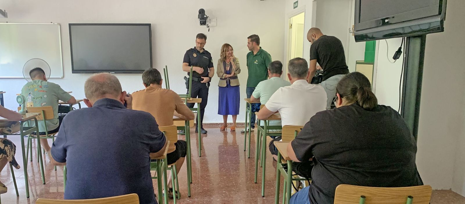 Prueba taxistas en Jaén.