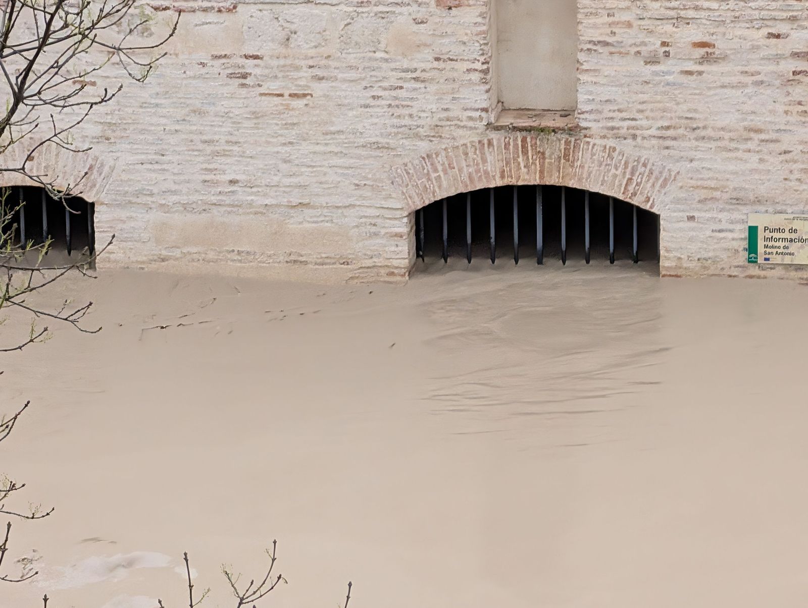 El río Guadalquivir supera los cuatro metros de altura a su paso por Córdoba, en imágenes