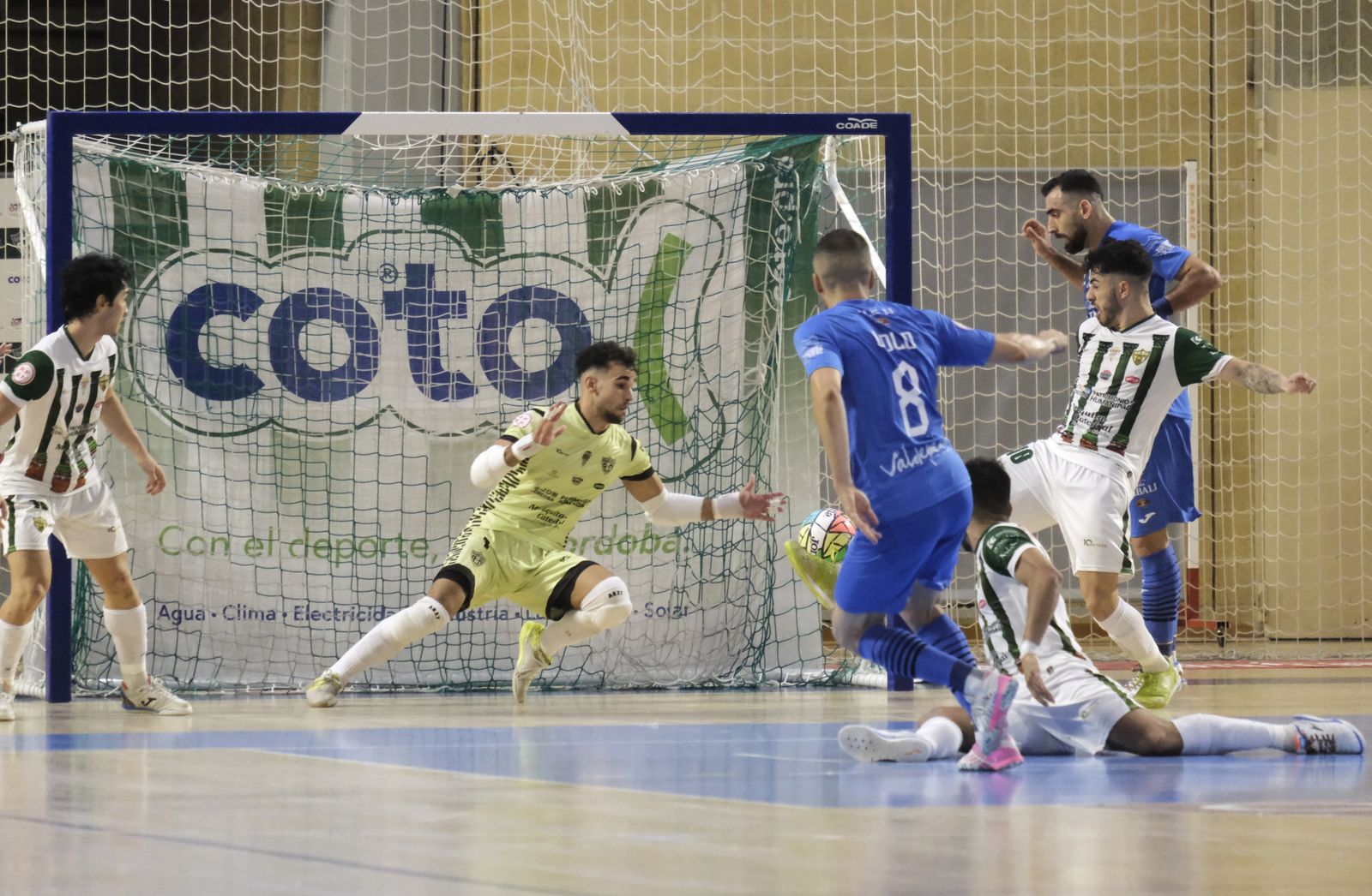 La victoria del Córdoba Futsal ante el Viña Albali Valdepeñas, en imágenes