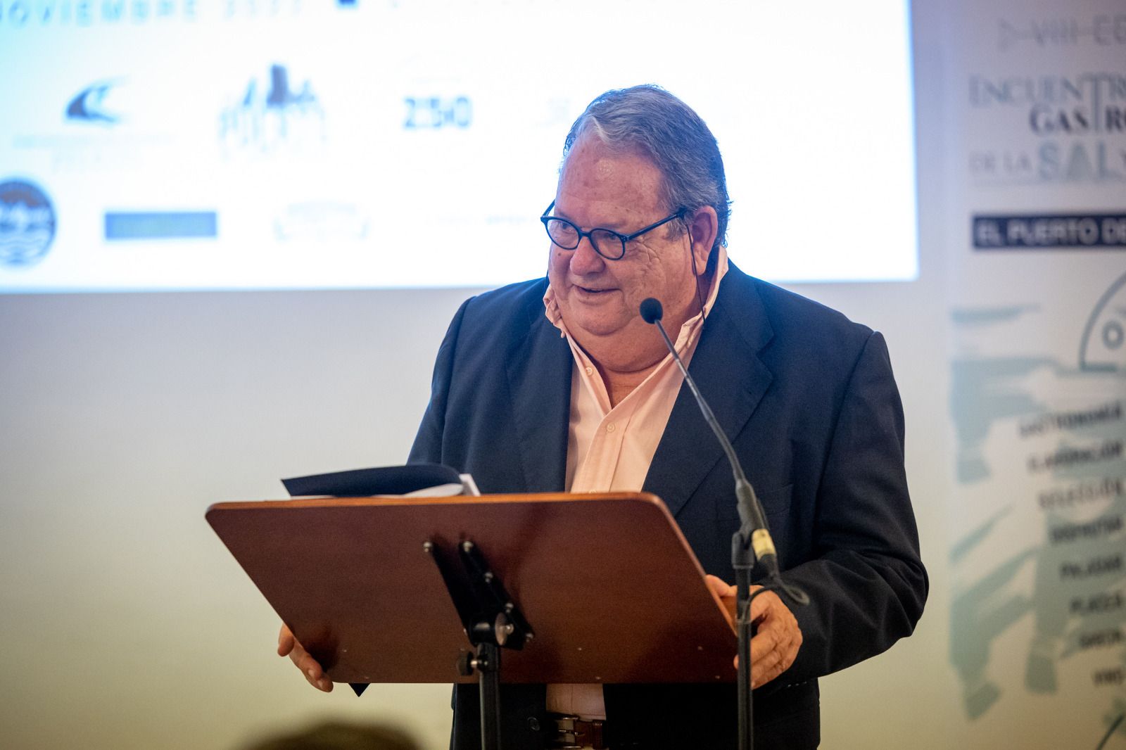 Nicolás Terry, durante la presentación de las Jornadas de la Sal y el Estero.