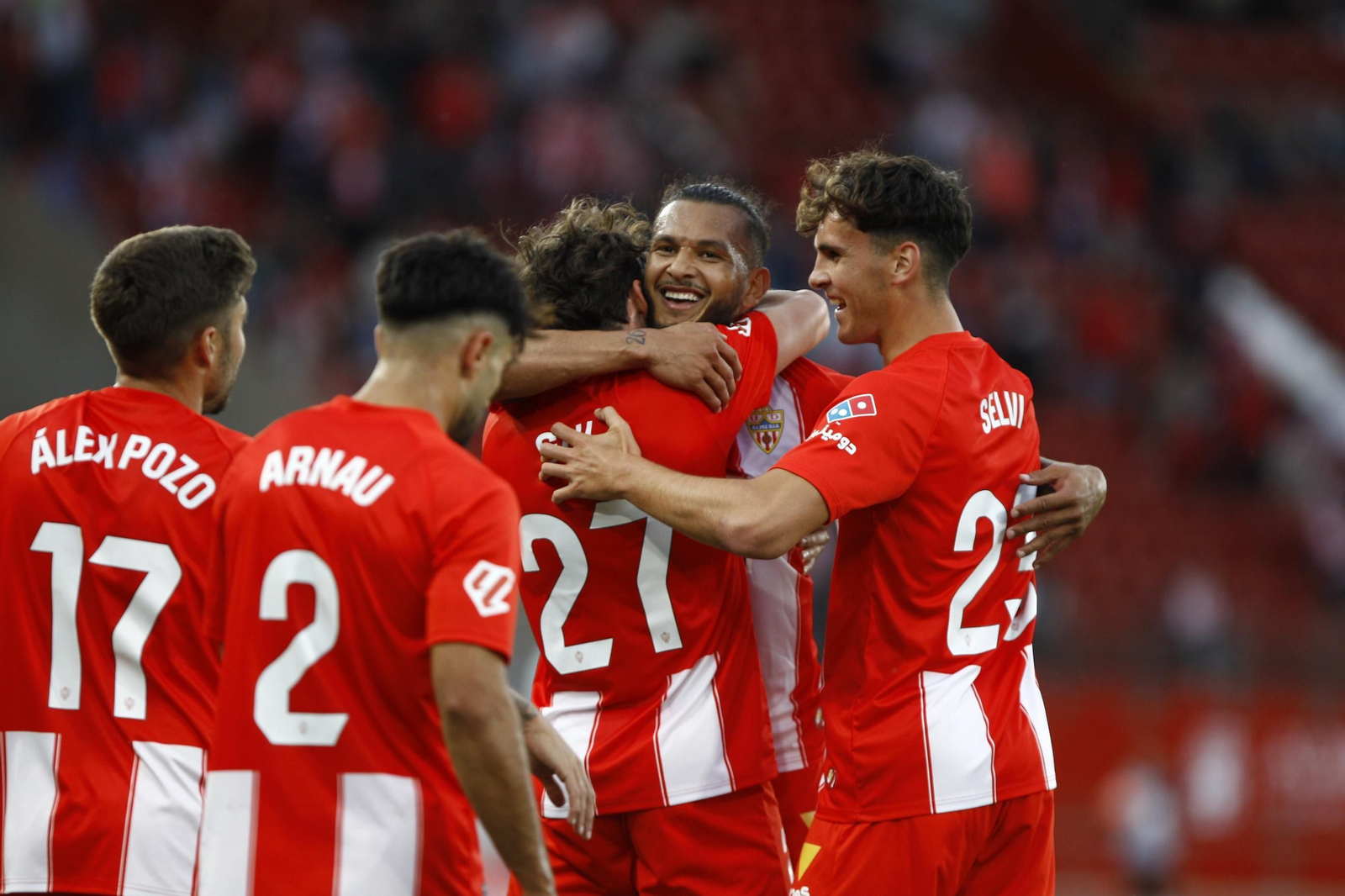 El U.D. Almería-C.D. Eldense, en imágenes