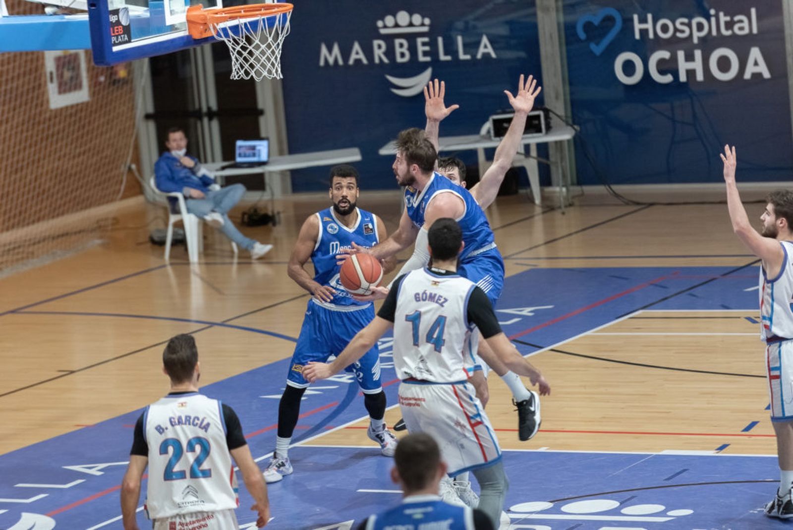 Partido del CB Marbella.