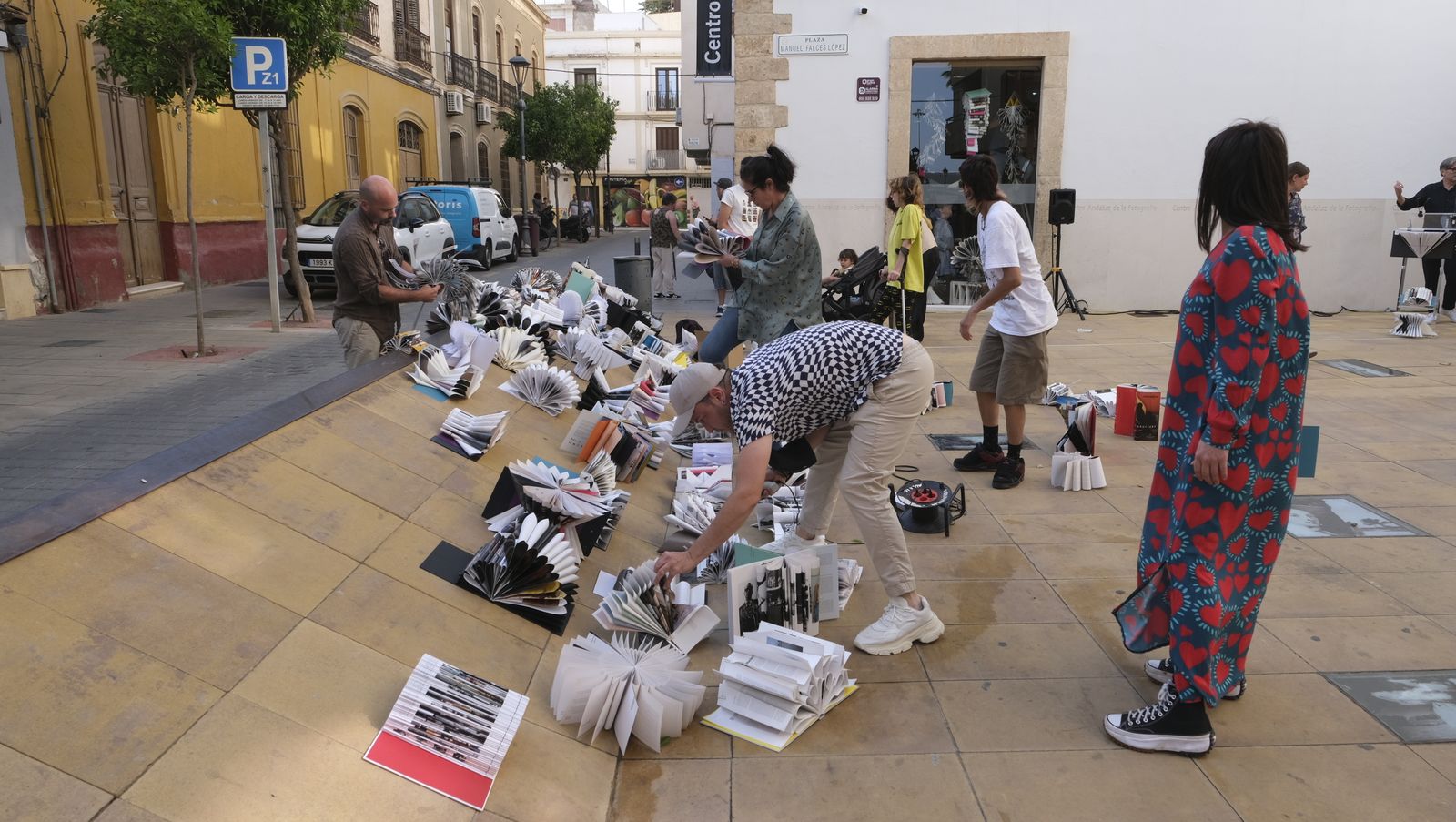 Imágenes de la Noche en Blanco, en Almería