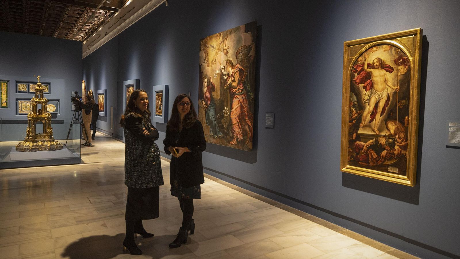 Algunas de las piezas expuestas.