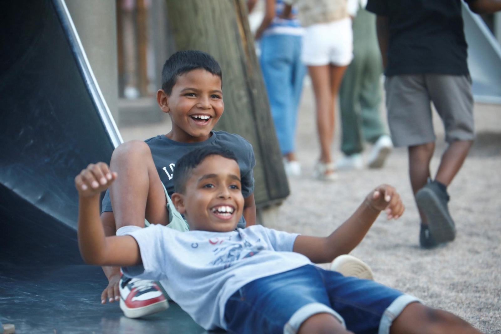 La llegada de los niños saharauis a Córdoba, en imágenes