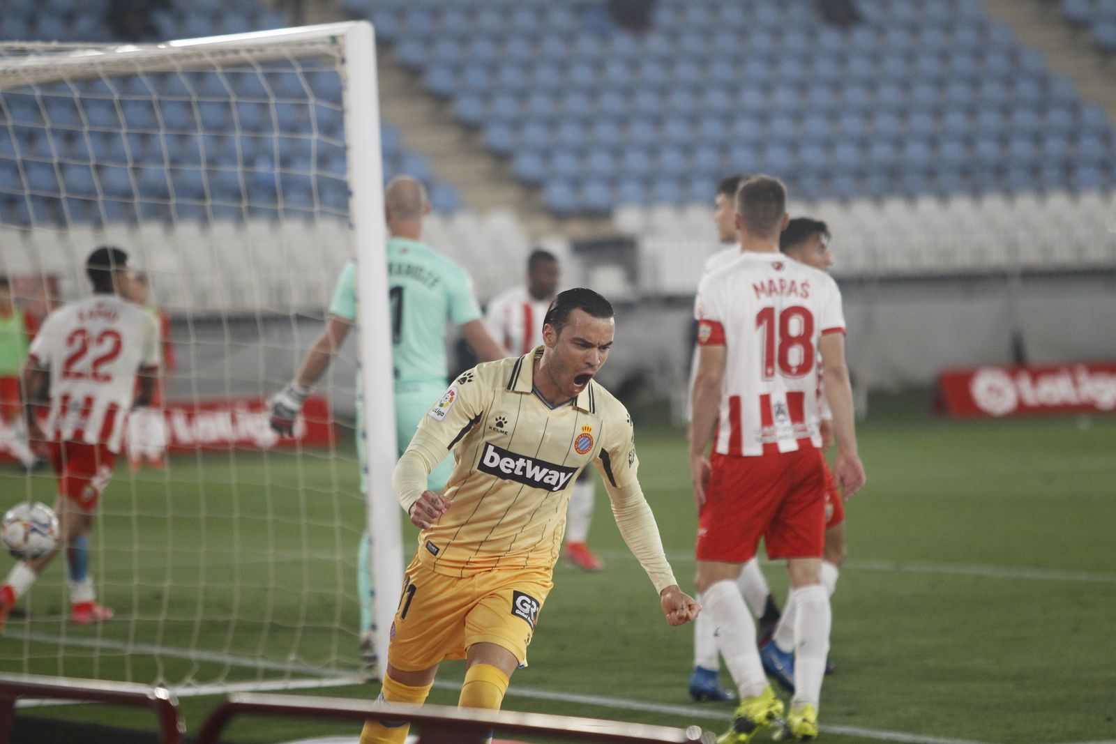 Fotogalería U.D. Almería-R.C.D. Espanyol