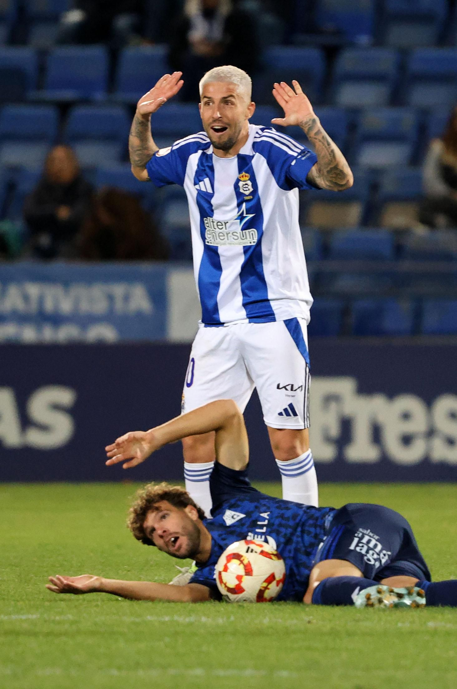 Imágenes del Recreativo de Huelva-Marbella FC