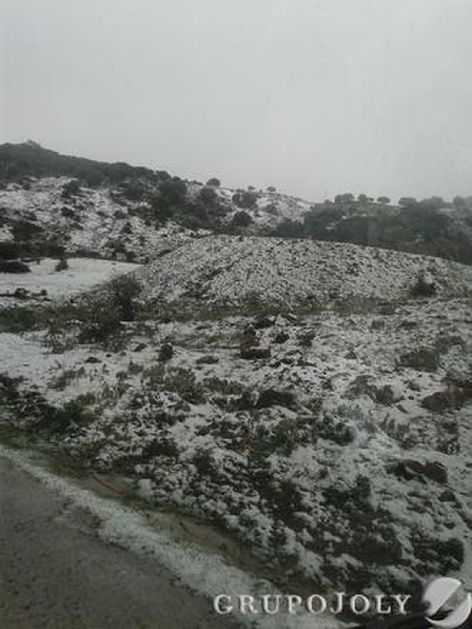 Las imágenes de la nevada en Grazalema y Villaluenga