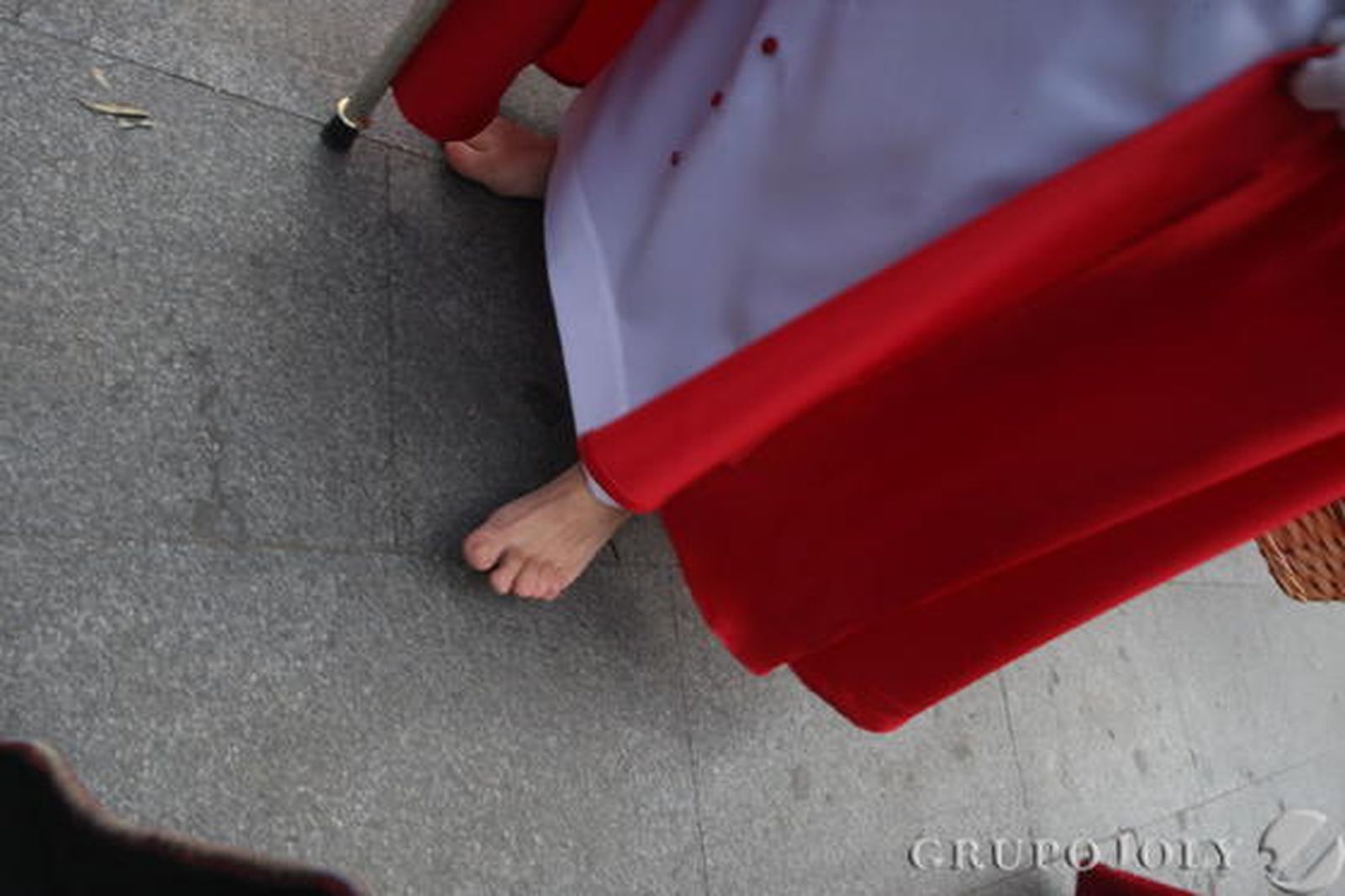 El sol acompañó al Cristo en el primer día de Semana Santa./Paco Guerrero