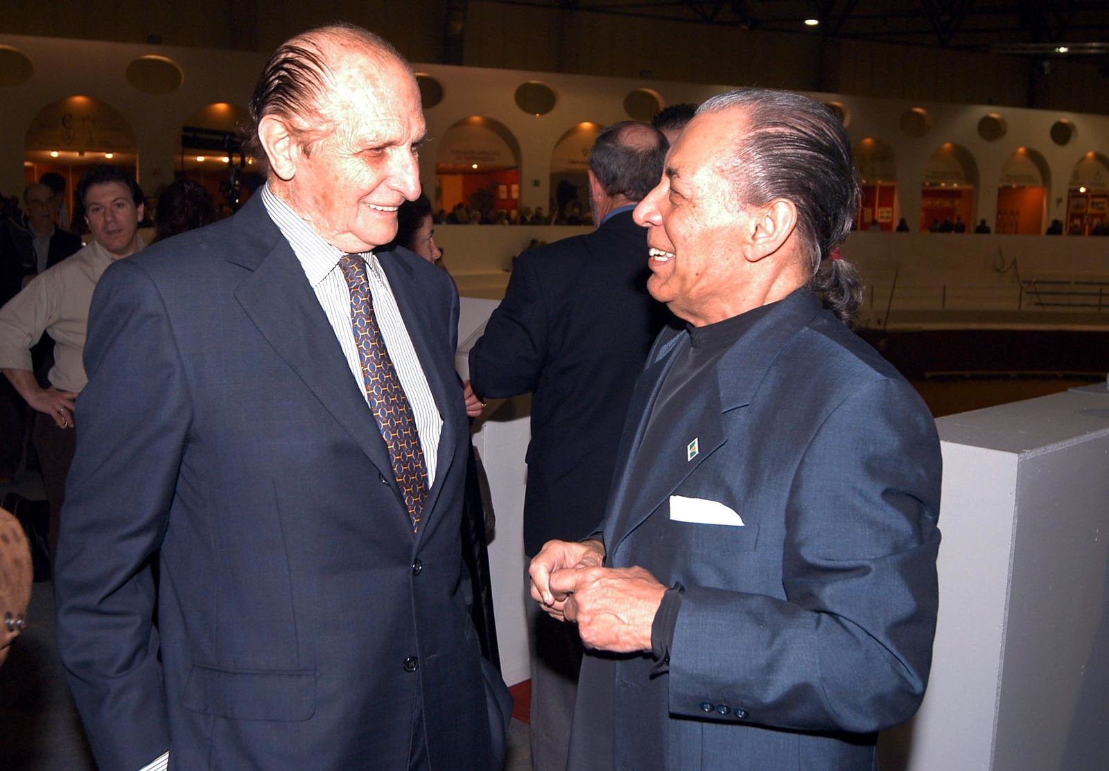 Con Salvador Távora.