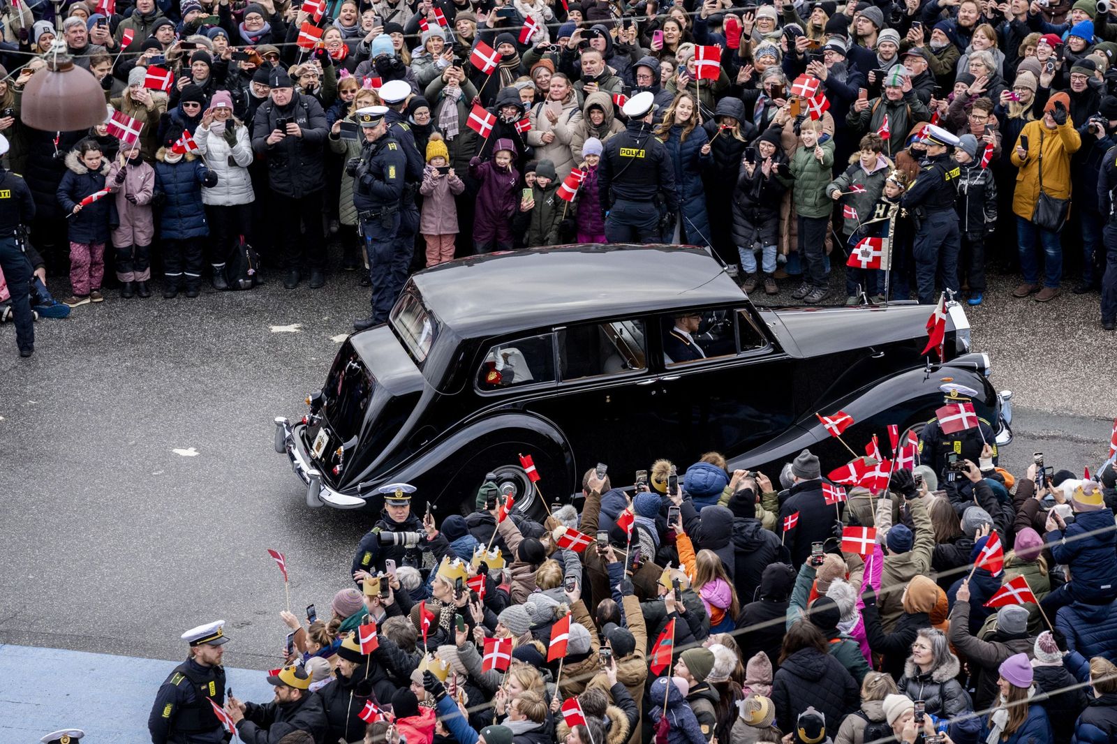 Las fotos de la coronación del rey Federico X de Dinamarca