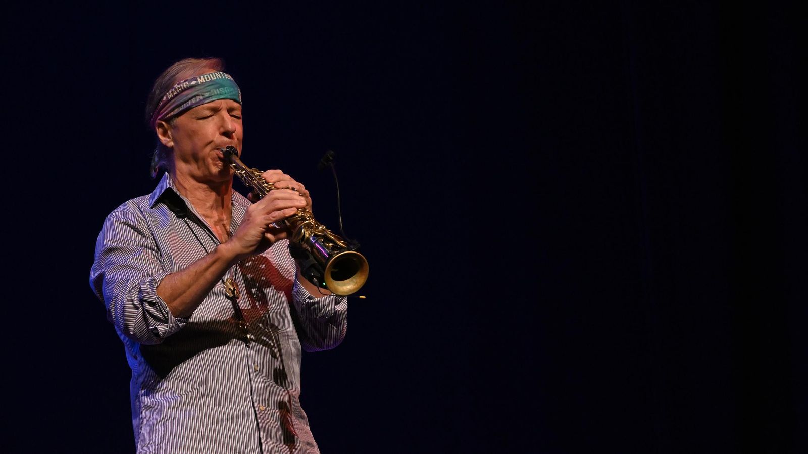 Bill Evans durante su actuación.