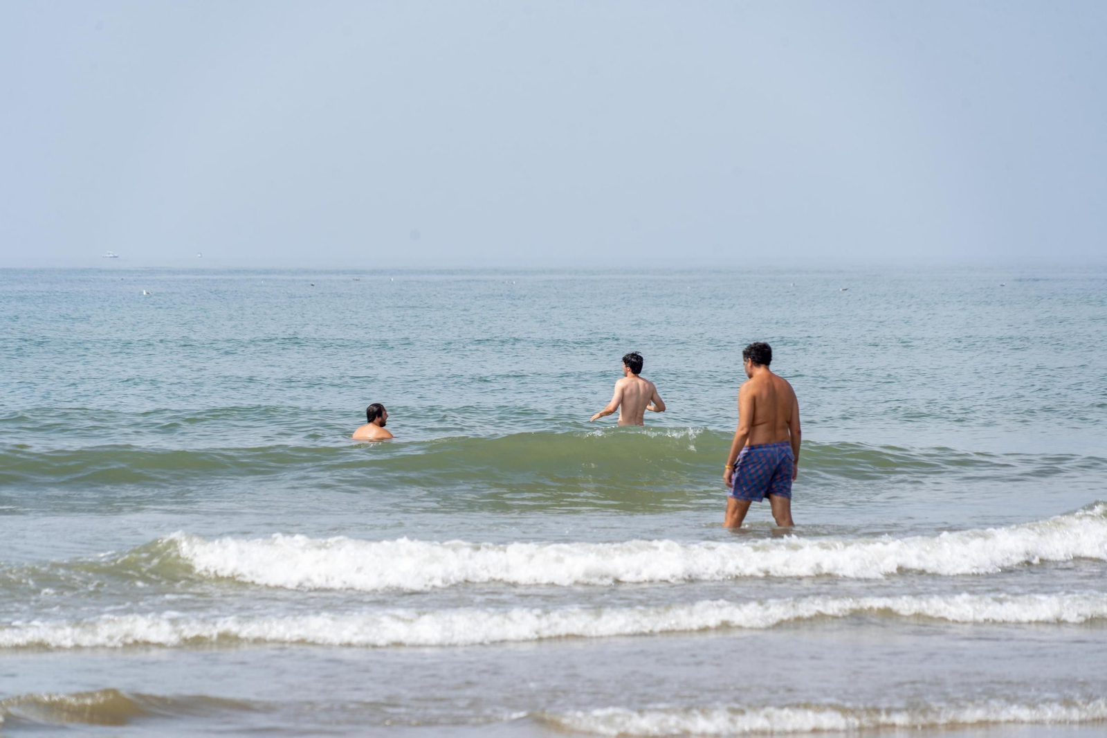 El ambiente de las playas de Huelva el domingo 24 de agosto