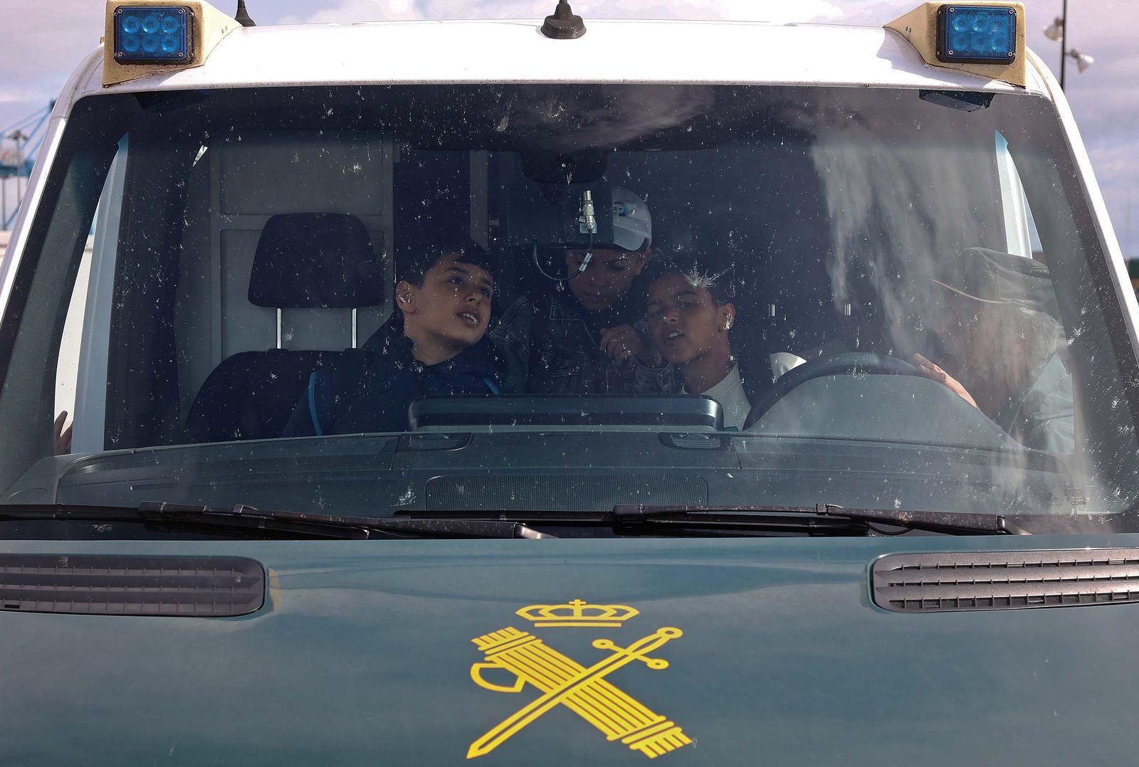 Imágenes del Día Europeo del 112 celebrado en el Puerto de Algeciras