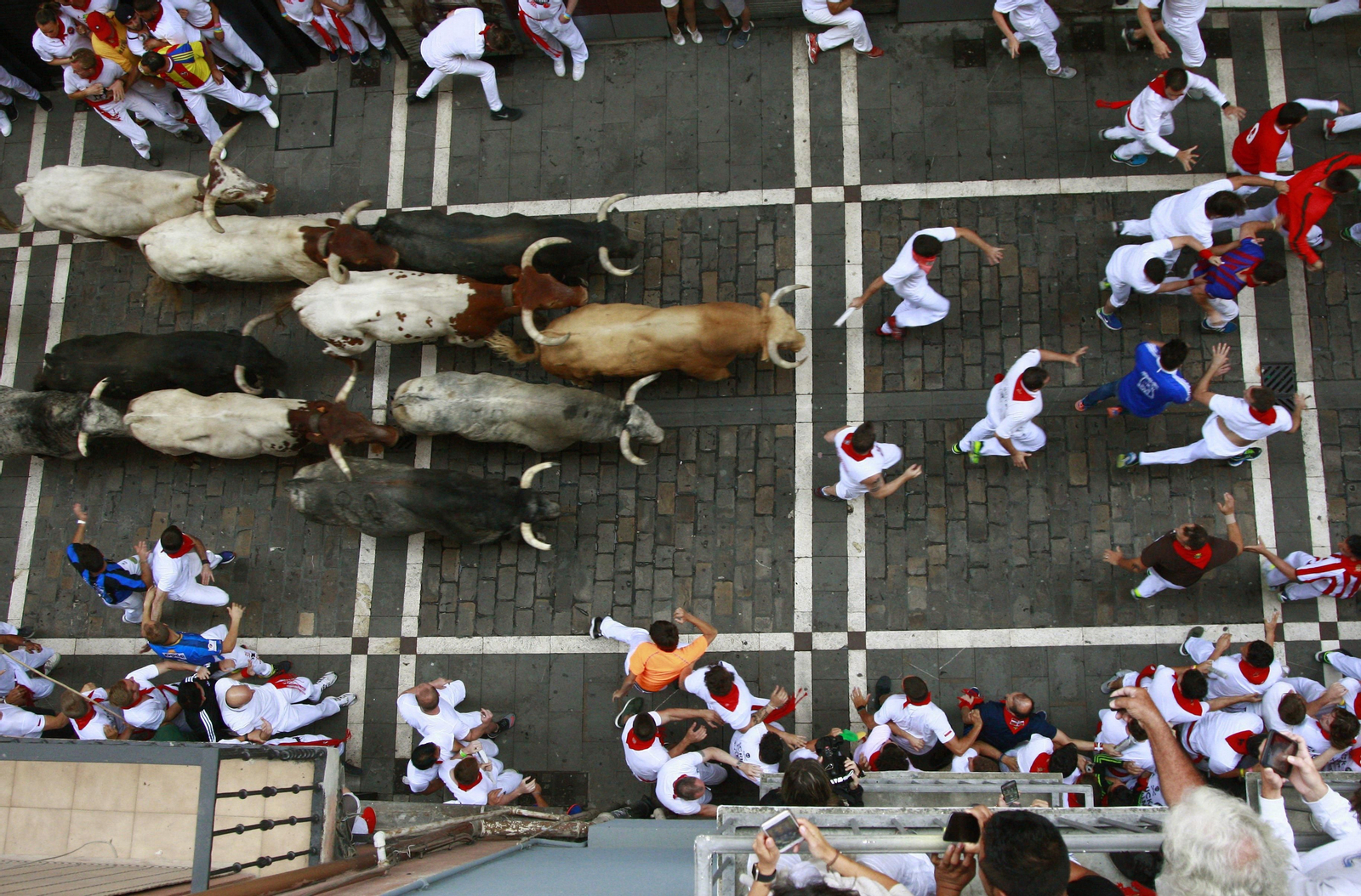 Primer encierro de los sanfermines