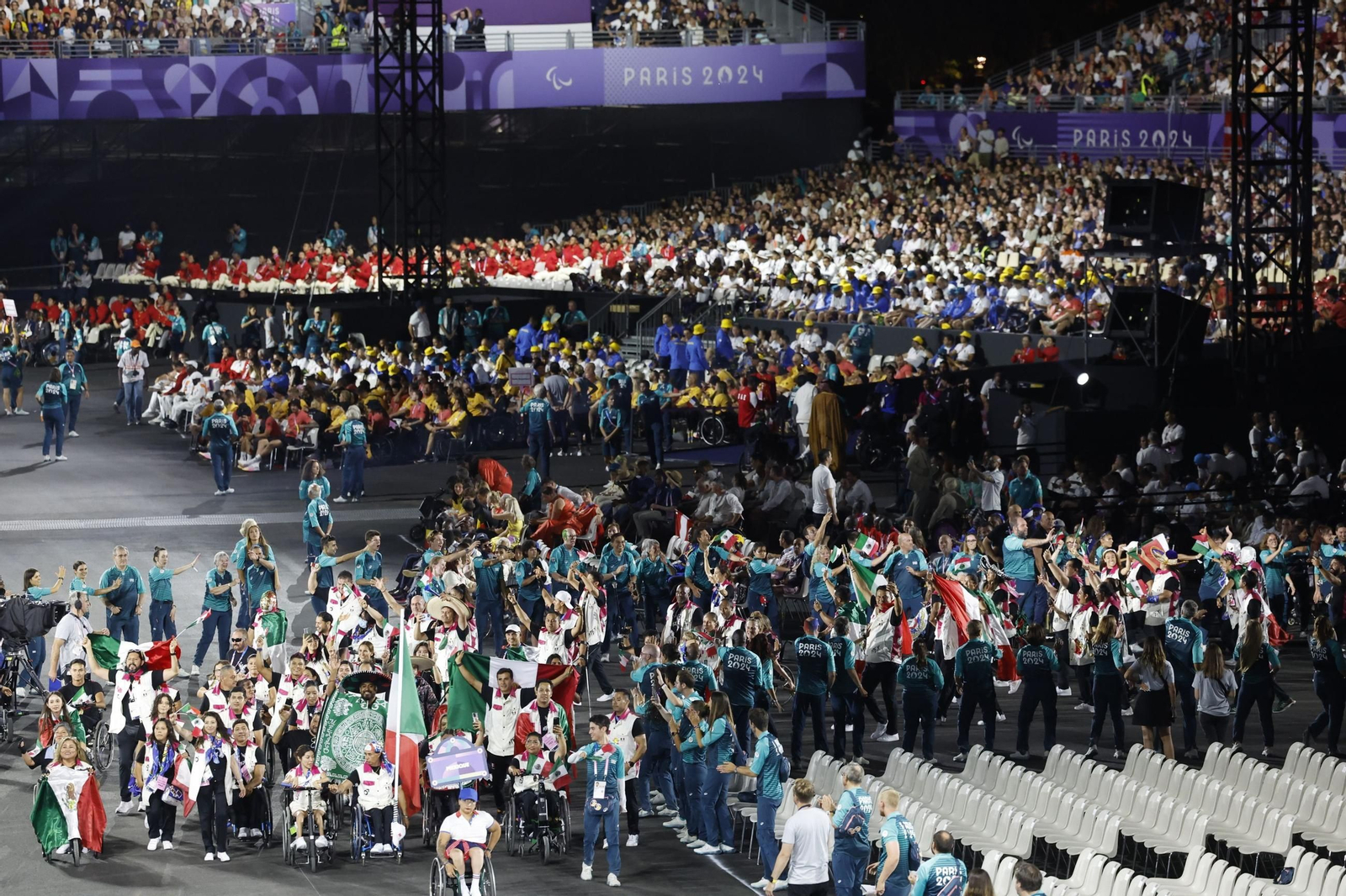 Las fotos de la inauguración de los Paralímpicos París 2024