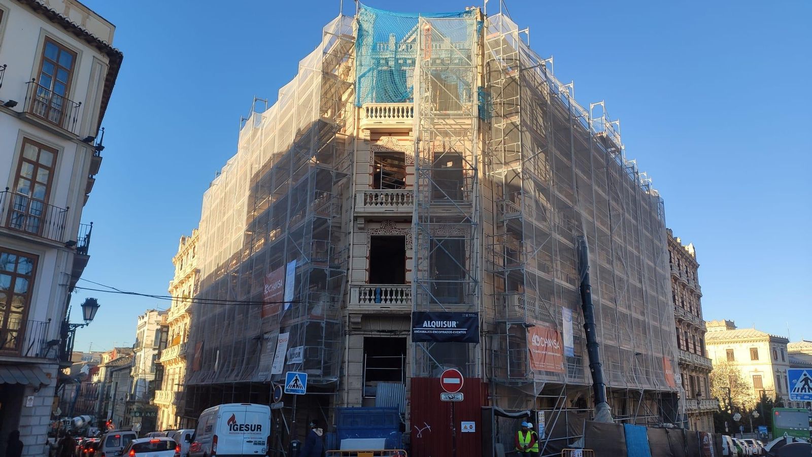 Estado de las obras.