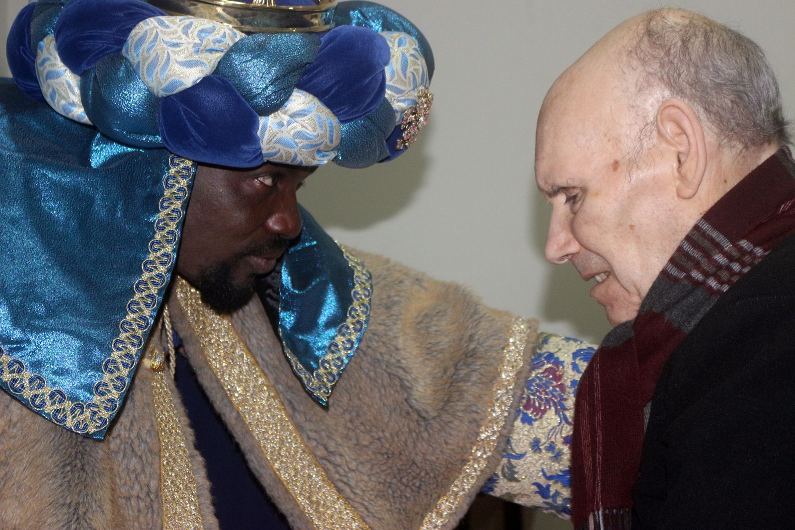 Visita de los Reyes al Centro de Alzheimer 'Las Canteras'