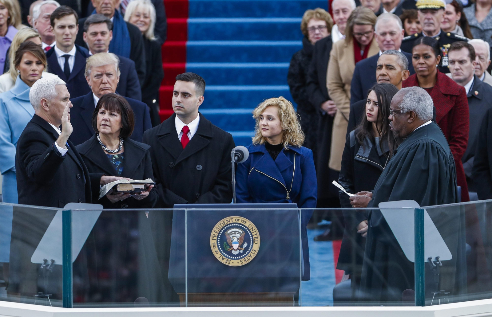 La toma de posesión de Donald Trump, en imágenes