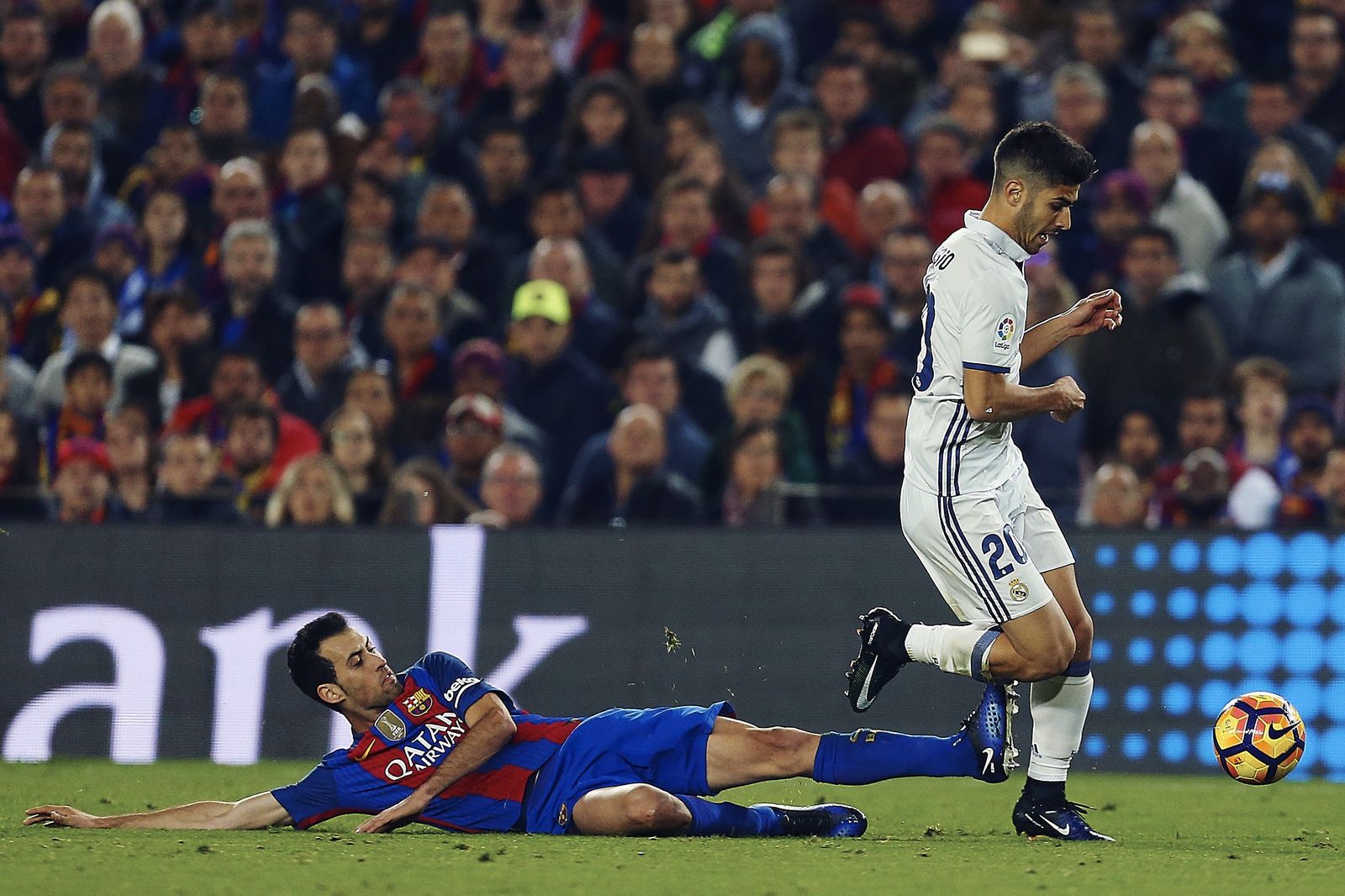 El Barcelona-Real Madrid, en imágenes