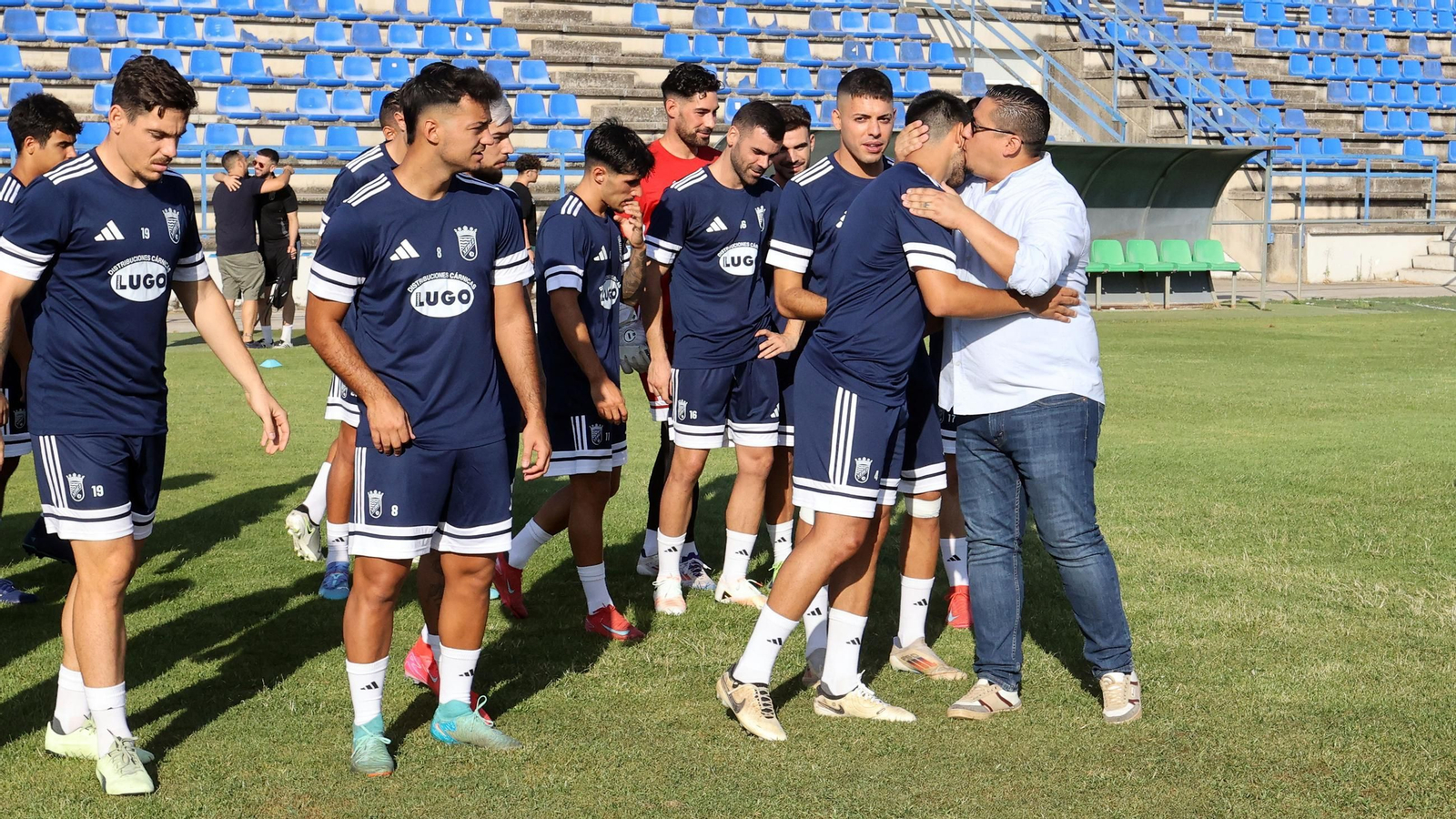 Primer entrenamiento del Xerez CD en el Pedro Garrido de Jerez