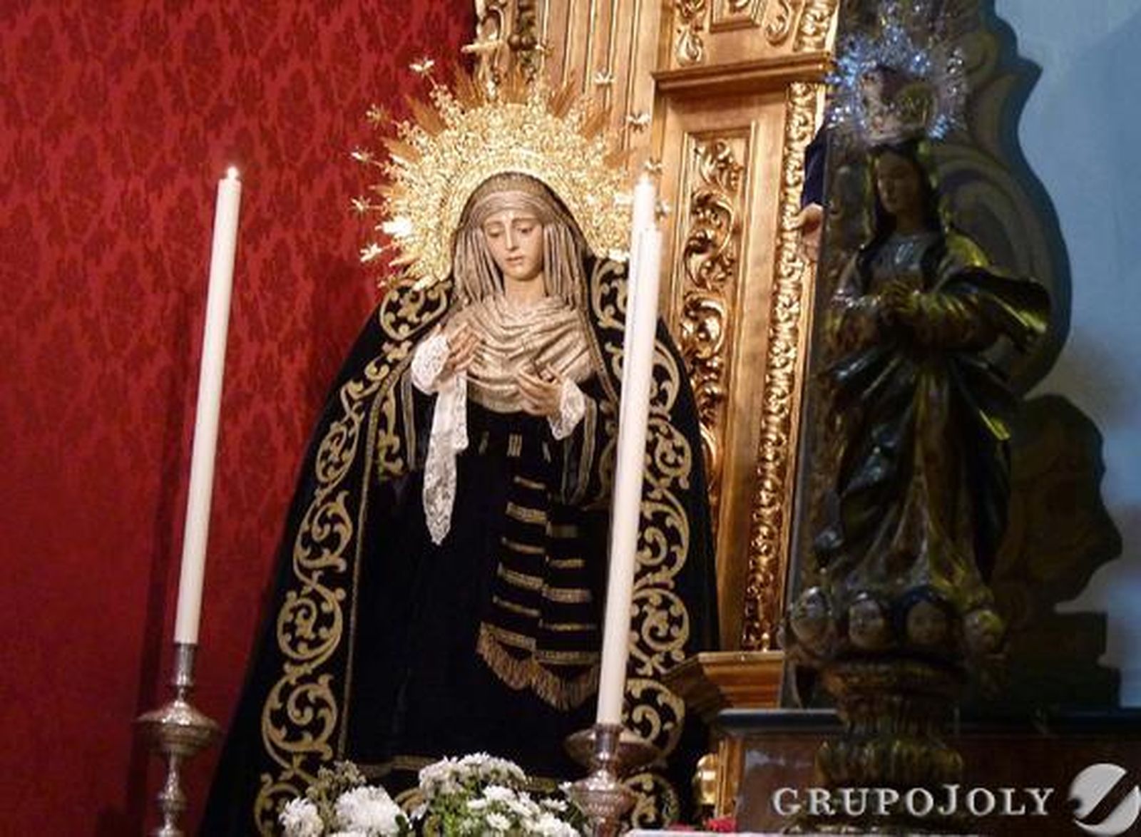 Virgen de Regla de la Hermandad de Los Panaderos.

Foto: Ruesga Bono