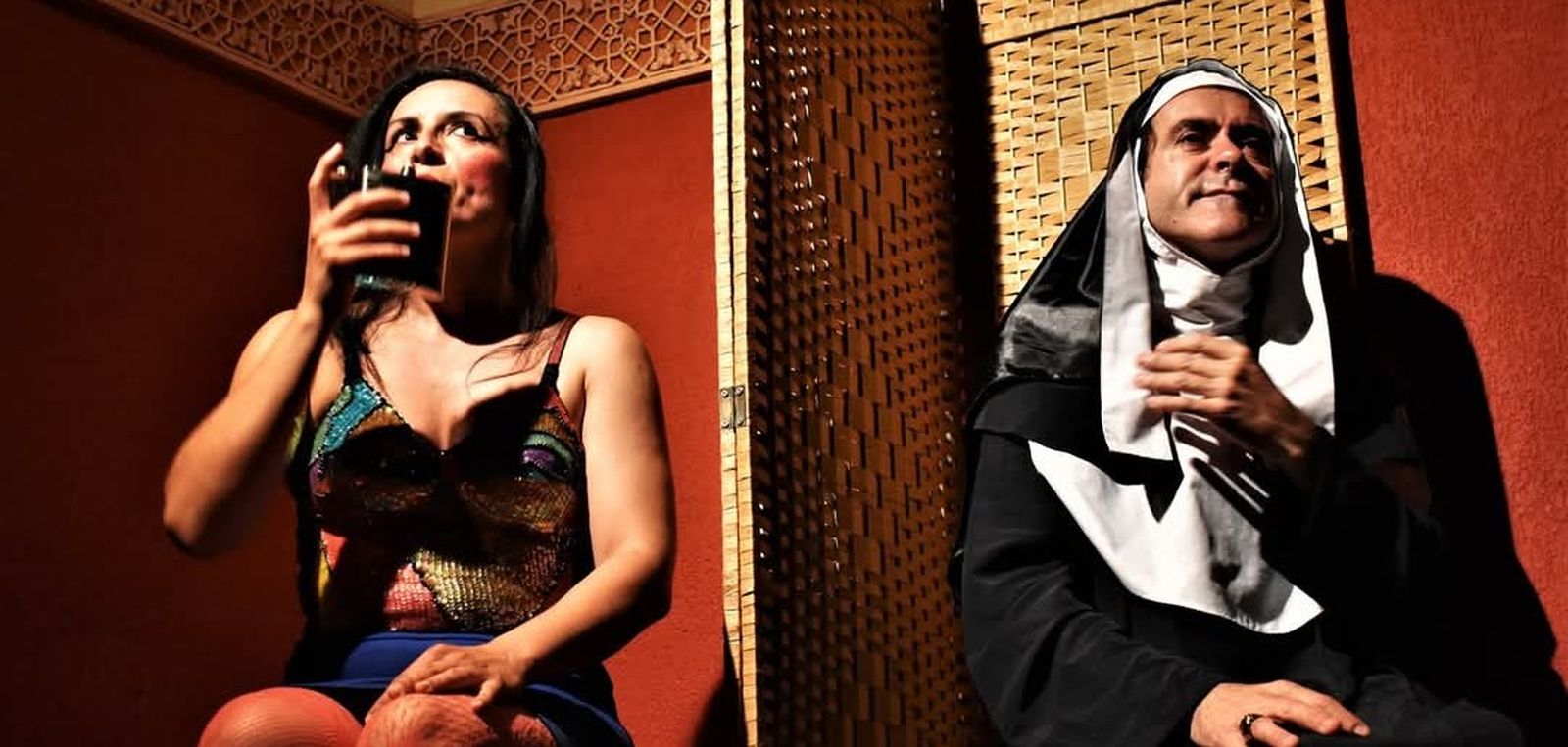 Dita Ruiz y Fernando Labordeta, protagonistas de esta comedia.