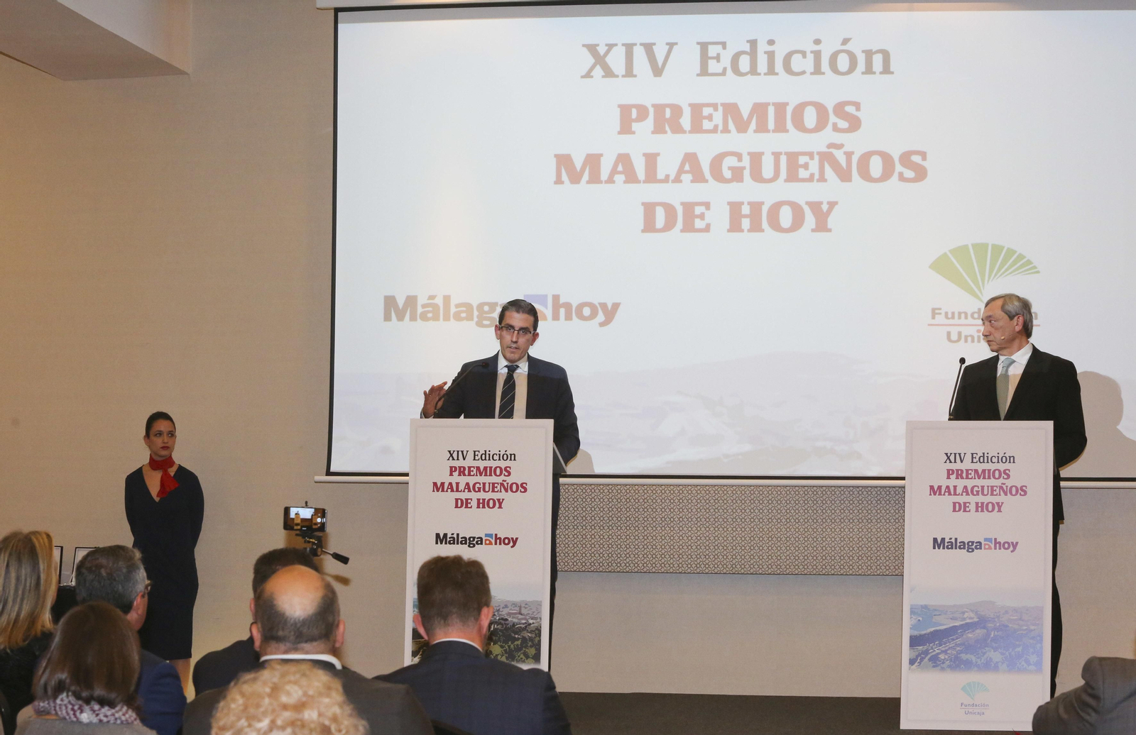 XIV edición de los premios Malagueños de Hoy