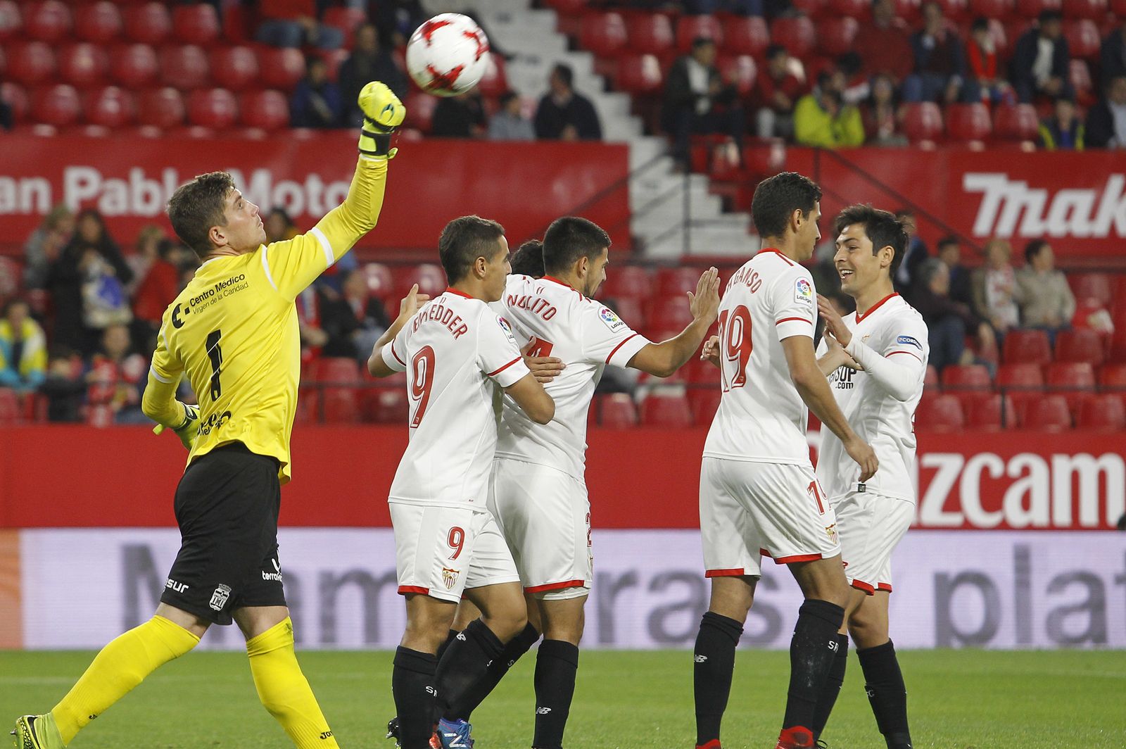 El Sevilla FC-Cartagena, en imágenes