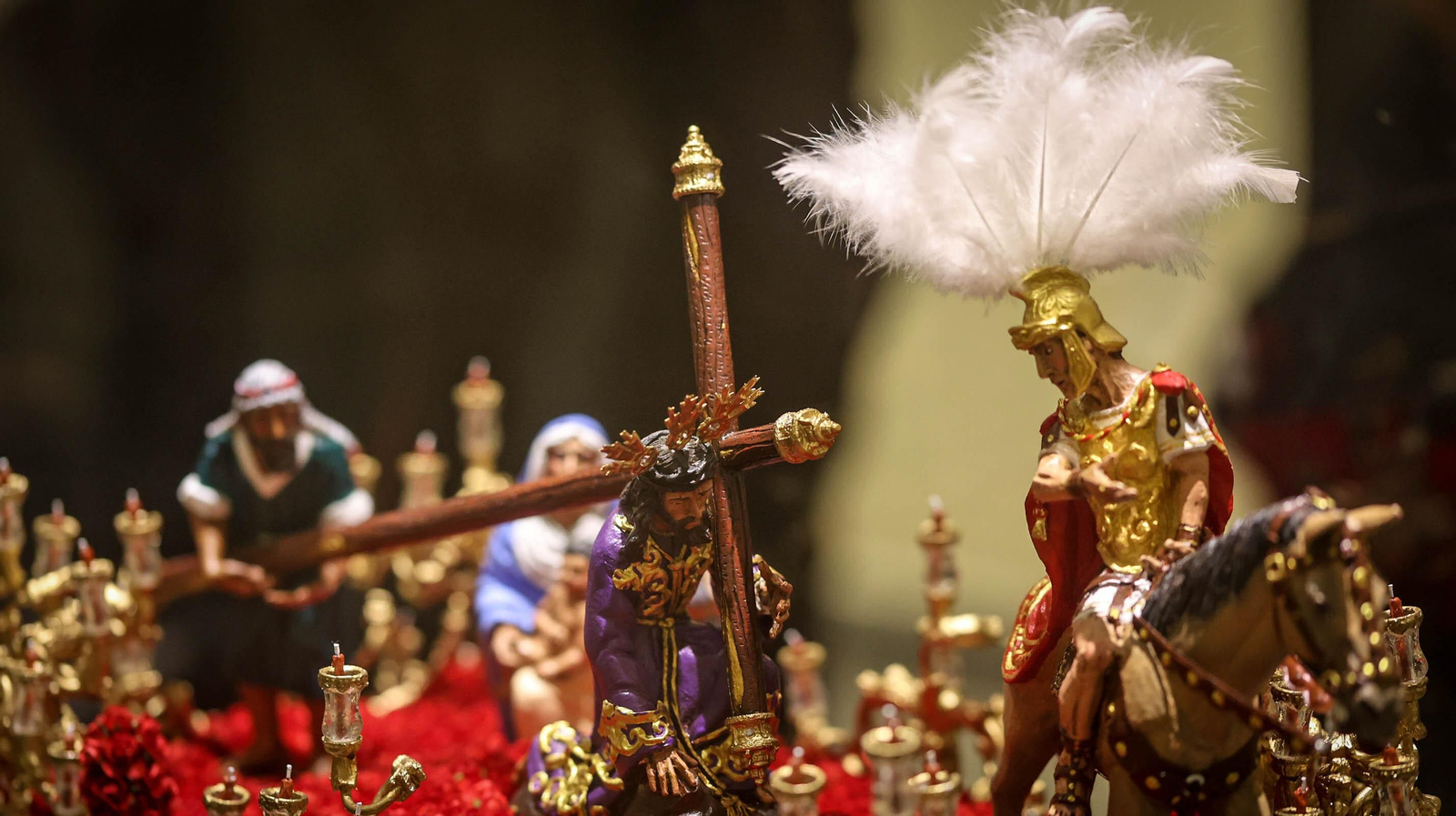 Ya puede verse 'Semana Santa en miniatura' en los claustros de Jerez