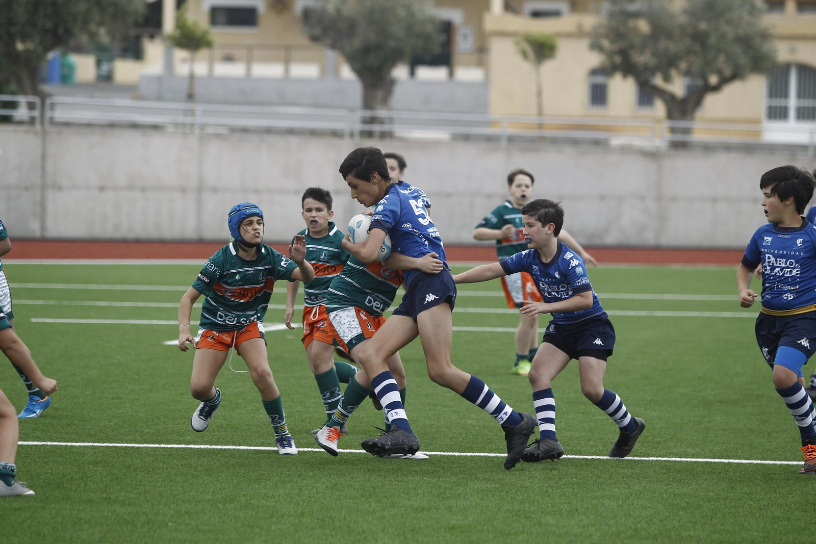 Fotogalería rugby sub-12 andaluz en la Base de La Legión. Viator (Almería)