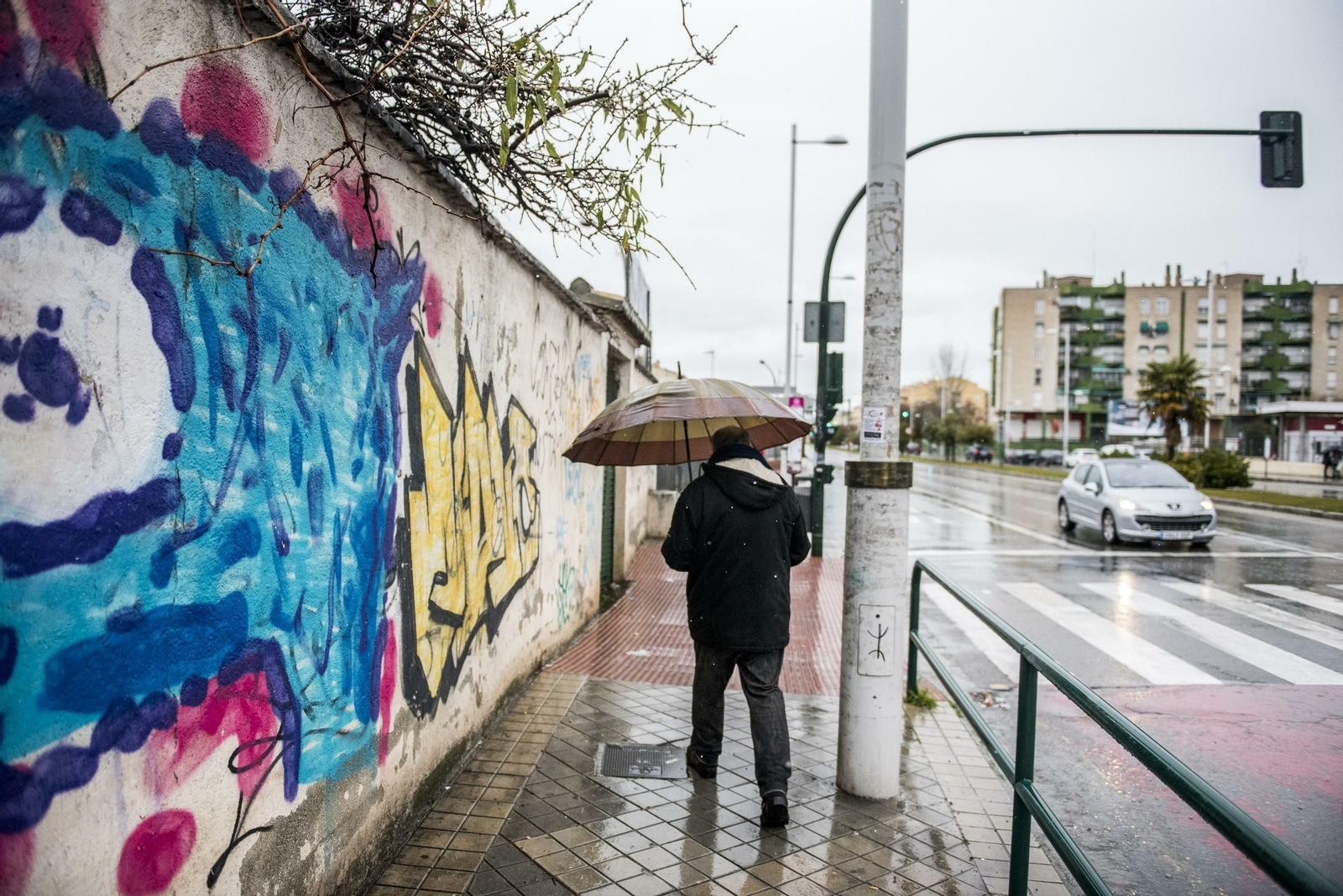 Todas las imágenes del paso del temporal por Granada