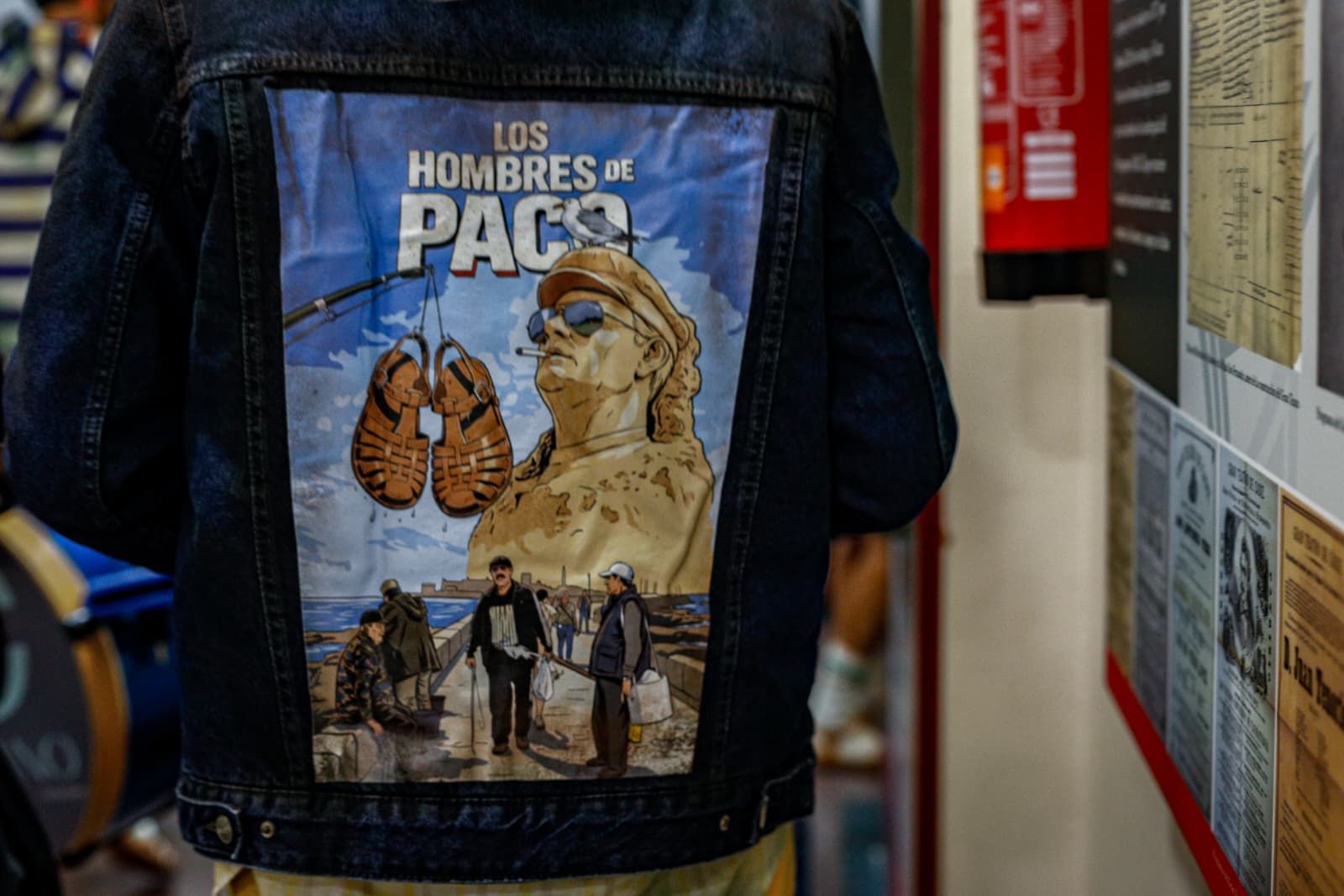 Un detalle del tipo de 'Los hombres de Paco'