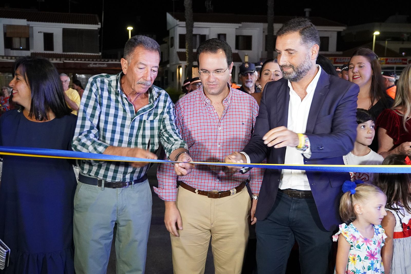 Acto inaugural de las fiestas de Mazagón.