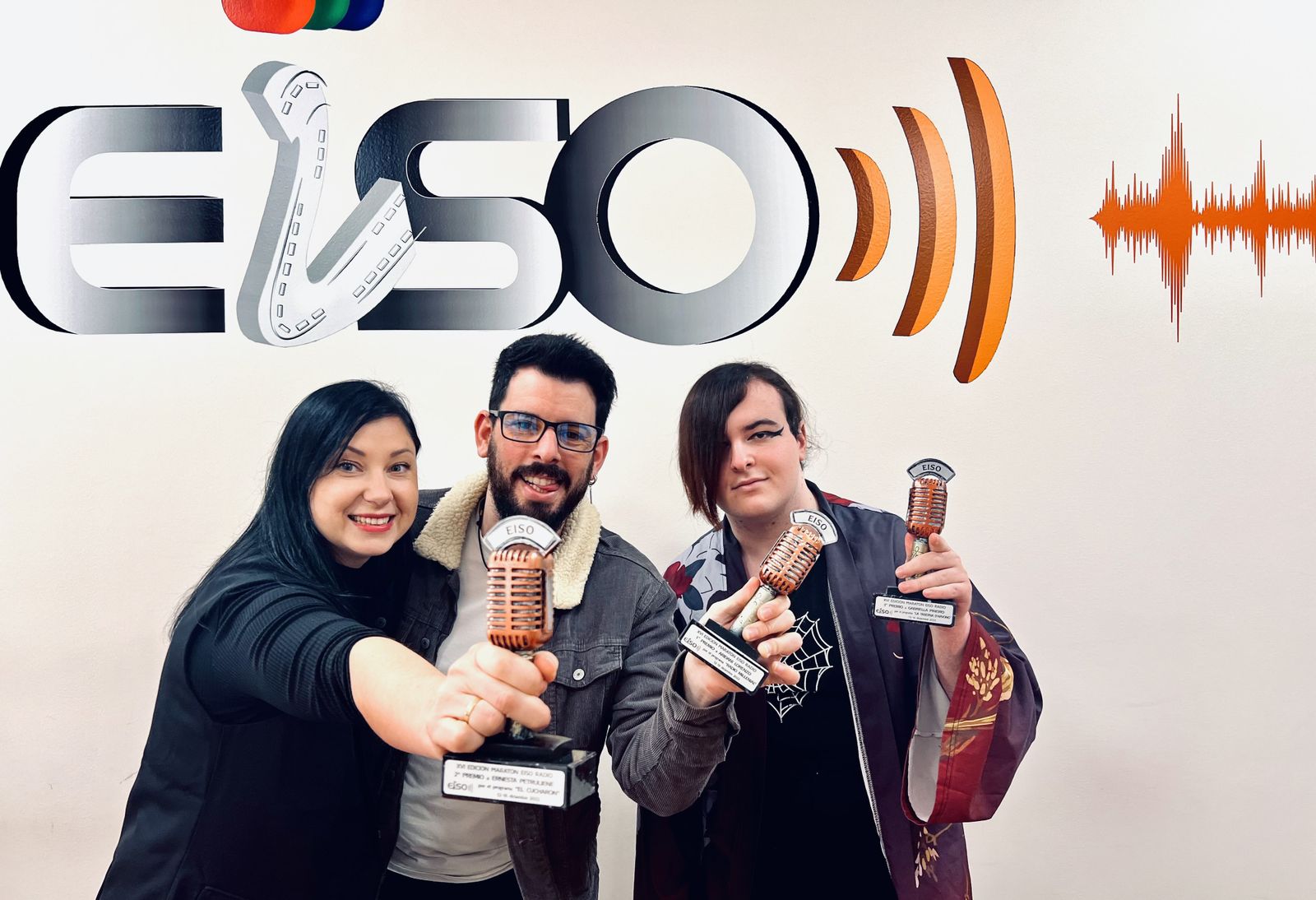 Aridani Lorenzo, Ernesta Petruliene y Gabriella Piñeiro.