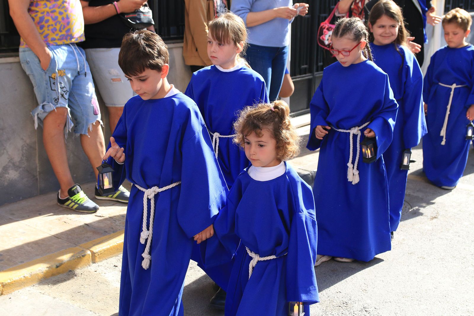 La procesión infantil de La Estrella de Viator