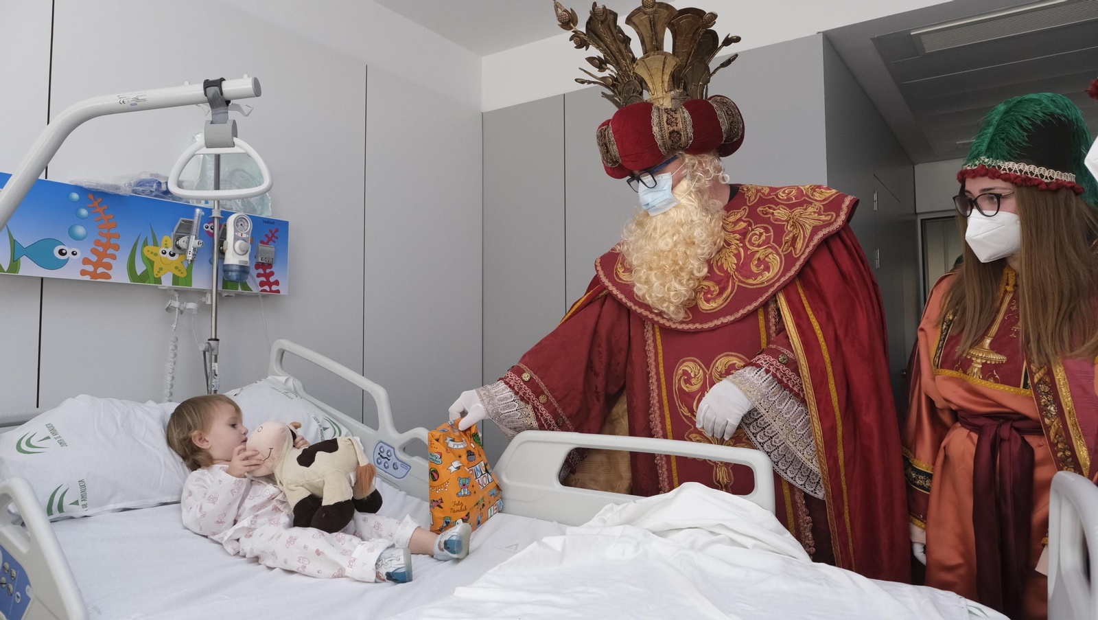 Los Reyes Magos en el Hospital Torrecárdenas de Almería