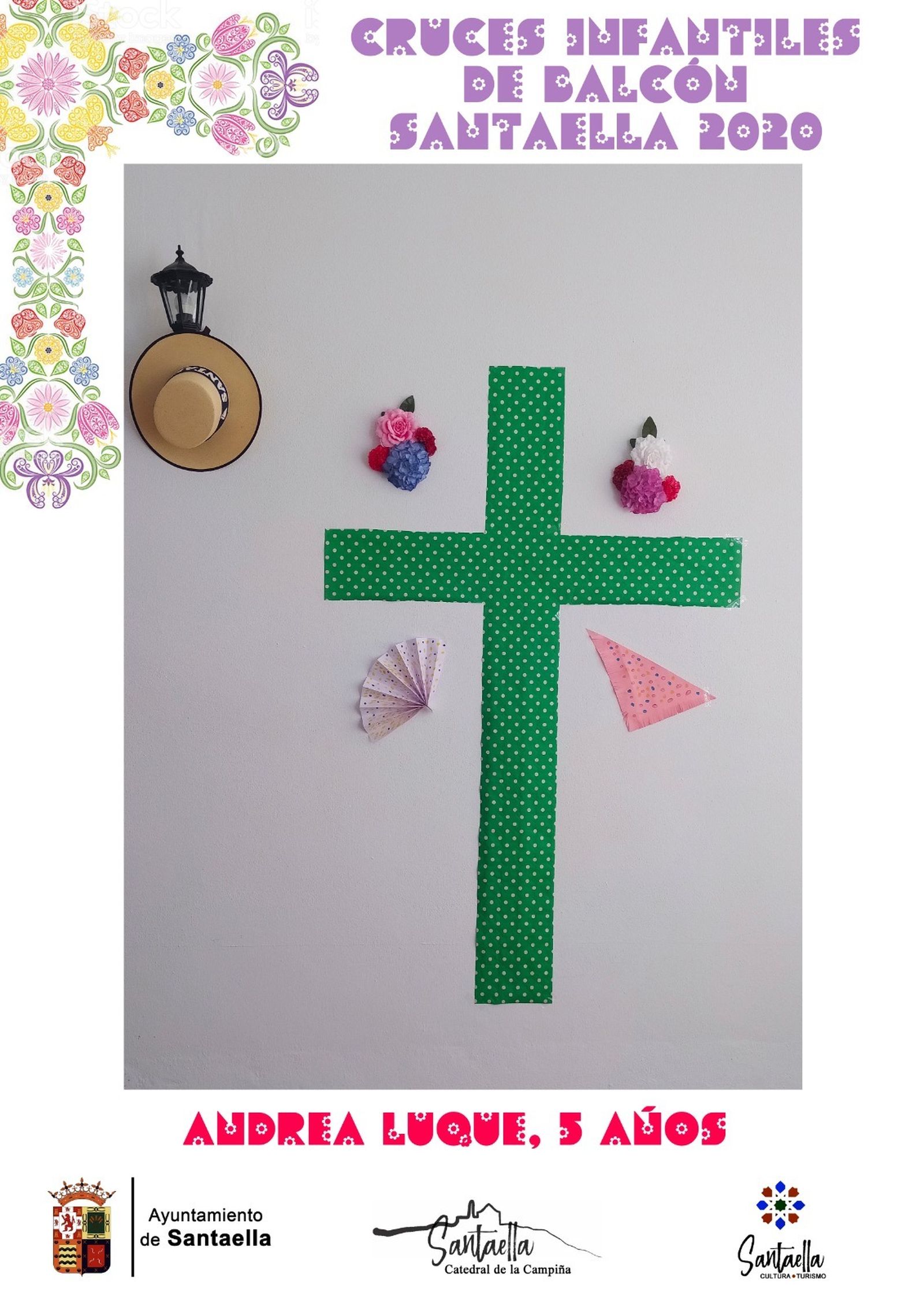 Así son las Cruces de Mayo de los niños de Santaella