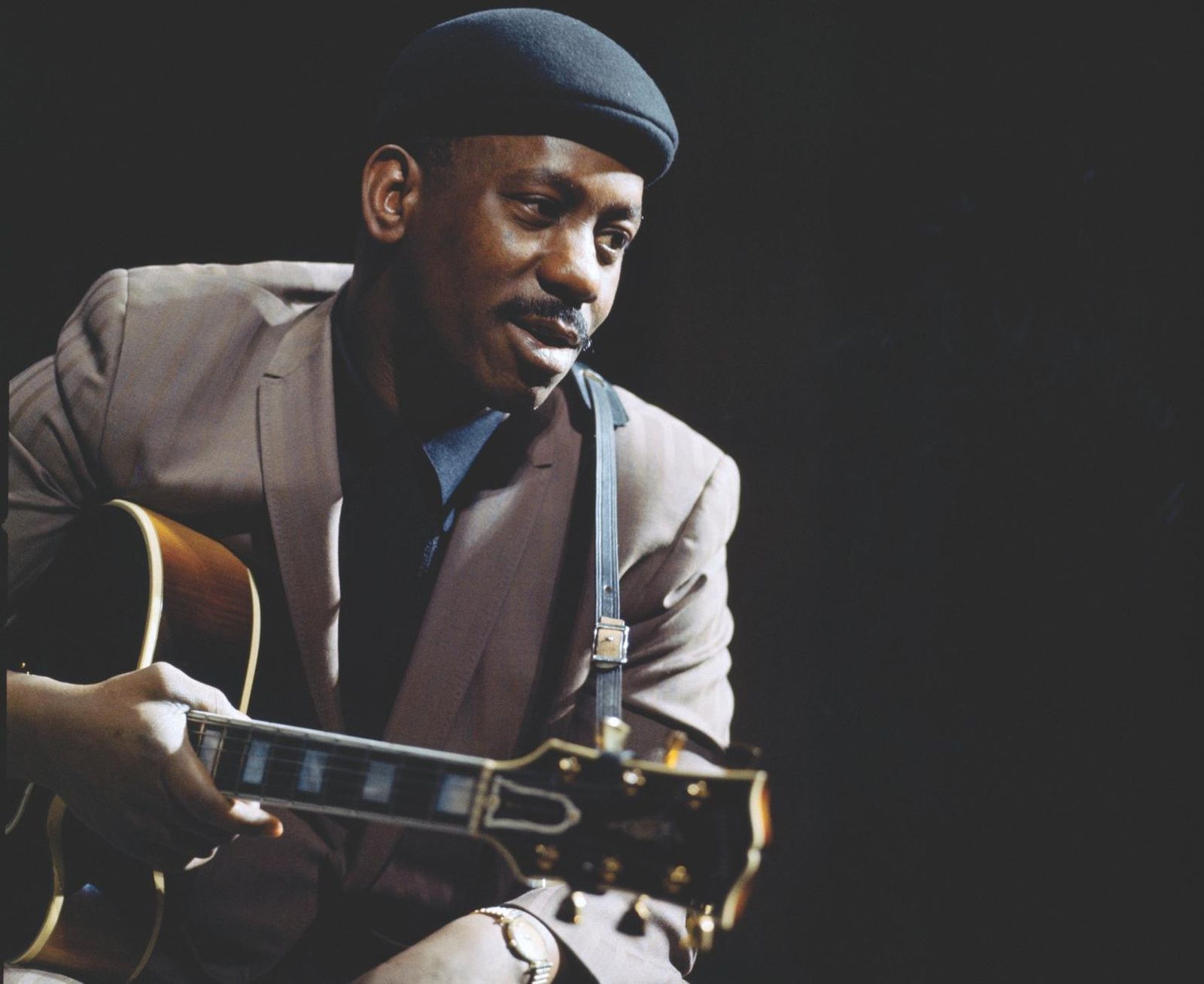 El guitarrista y compositor Wes Montgomery (Indianápolis, 1925-1968).