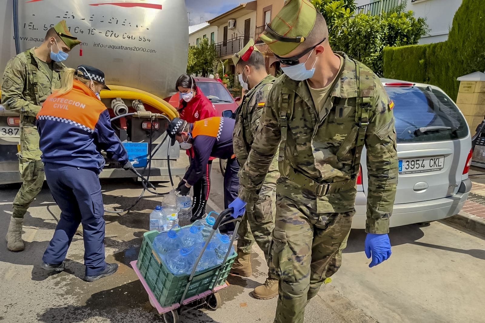 La Legión finaliza su participación en la Operación Balmis con 193 misiones, 84 de desinfección de geriátricos e infraestructuras estratégicas