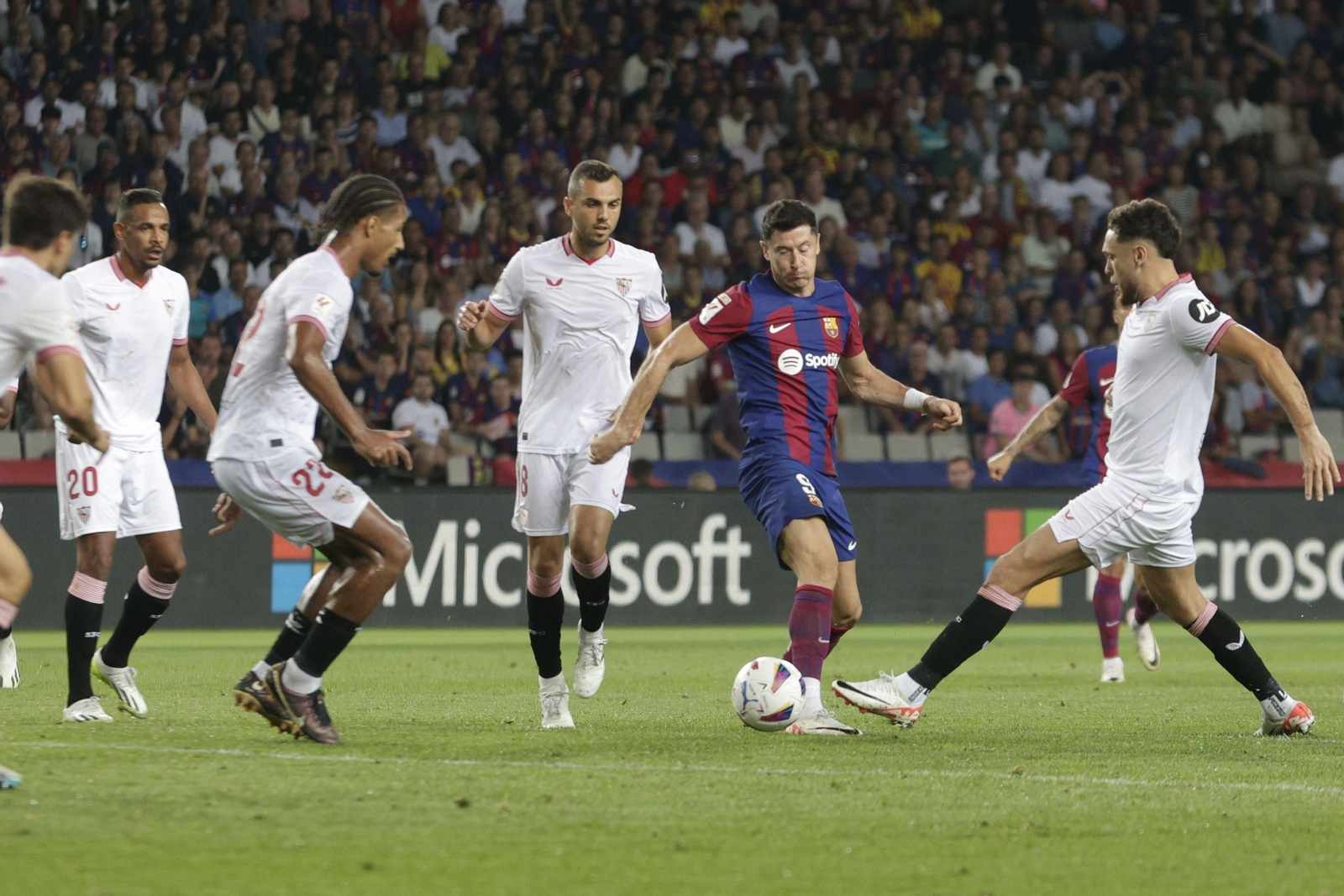 Las fotos del Barcelona - Sevilla de Liga