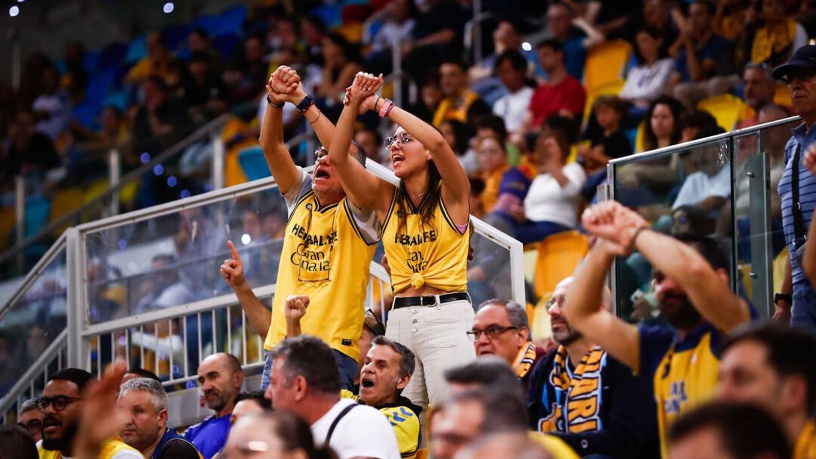 El Gran Canaria-Unicaja, en fotos