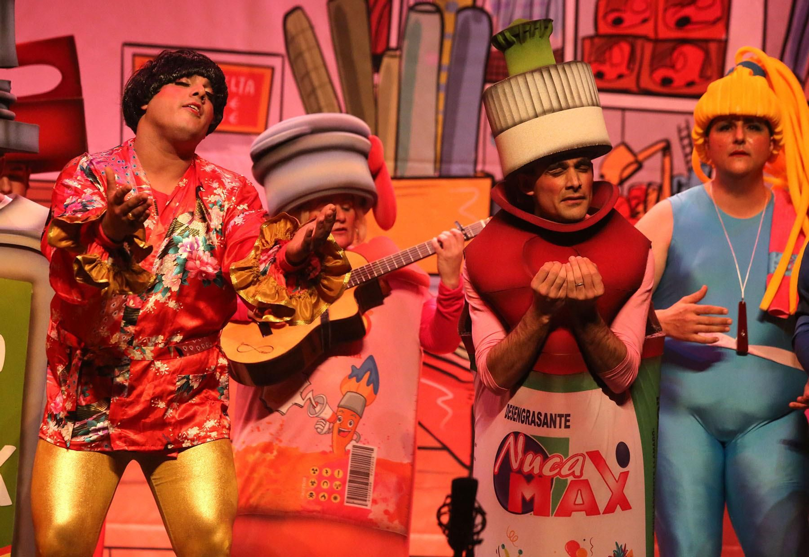 Sexto día de preliminares del Carnaval Colombino en imágenes