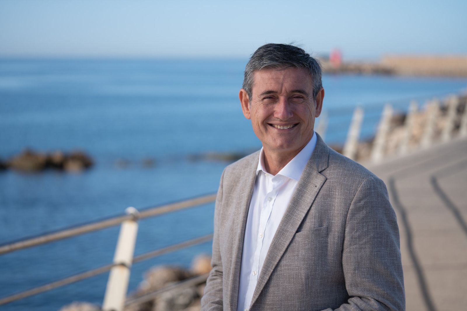 Manuel Cortés, alcalde de Adra.