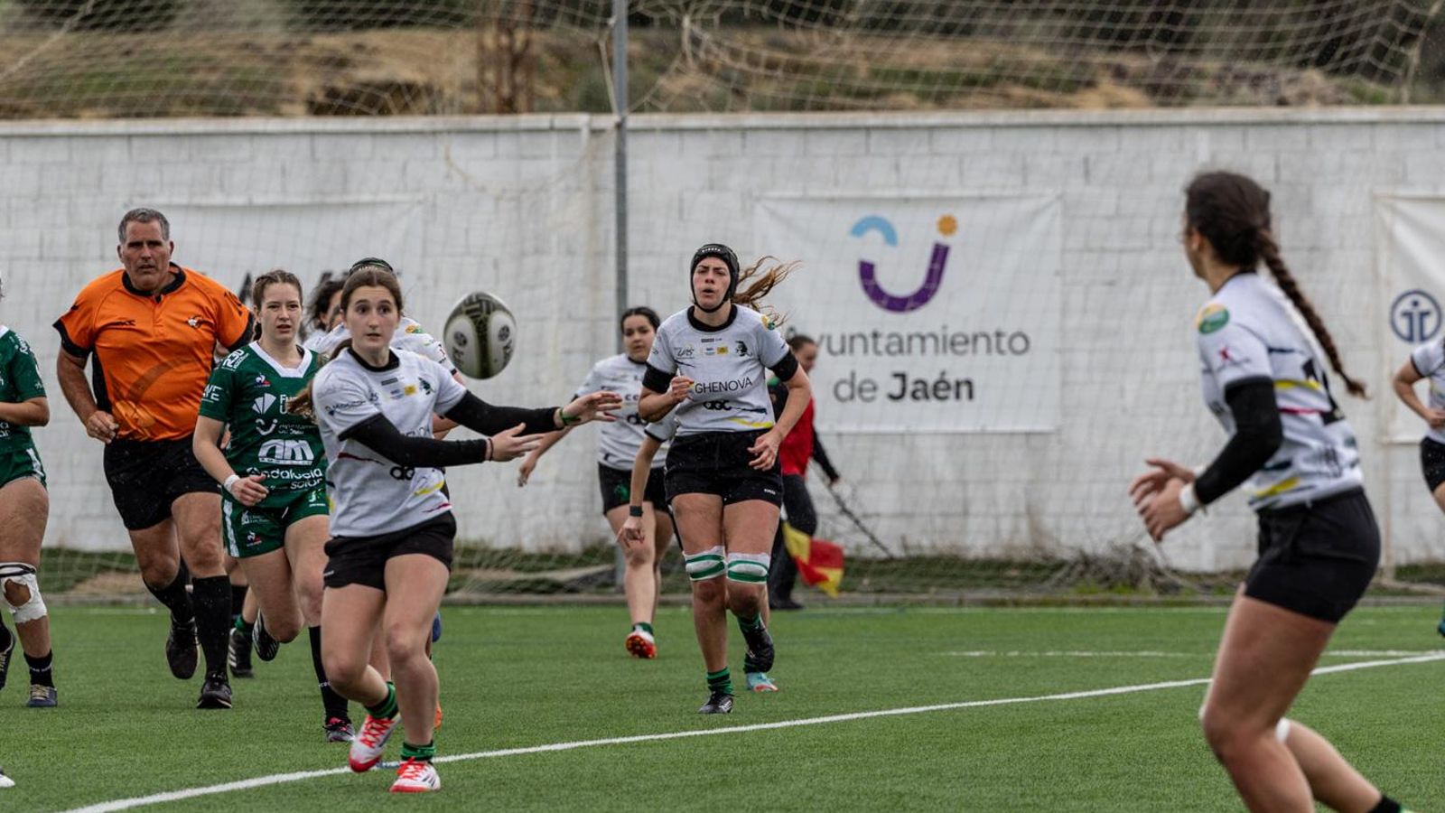 La alegría por el título de campeonas de Jaén Rugby femenino, en imágenes