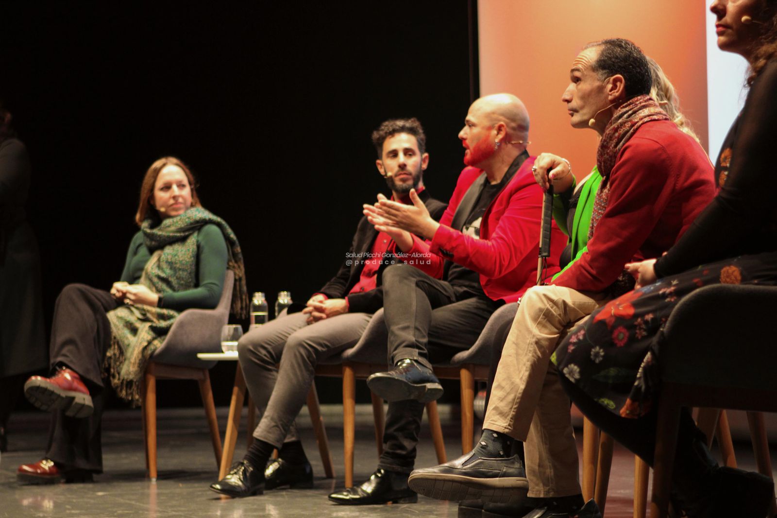 Un momento del coloquio del domingo.