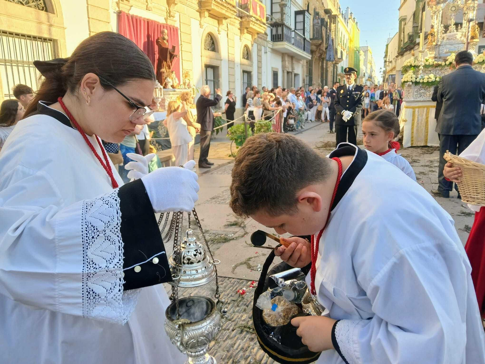 Las imágenes de la procesión del Corpus en El Puerto de Santa María