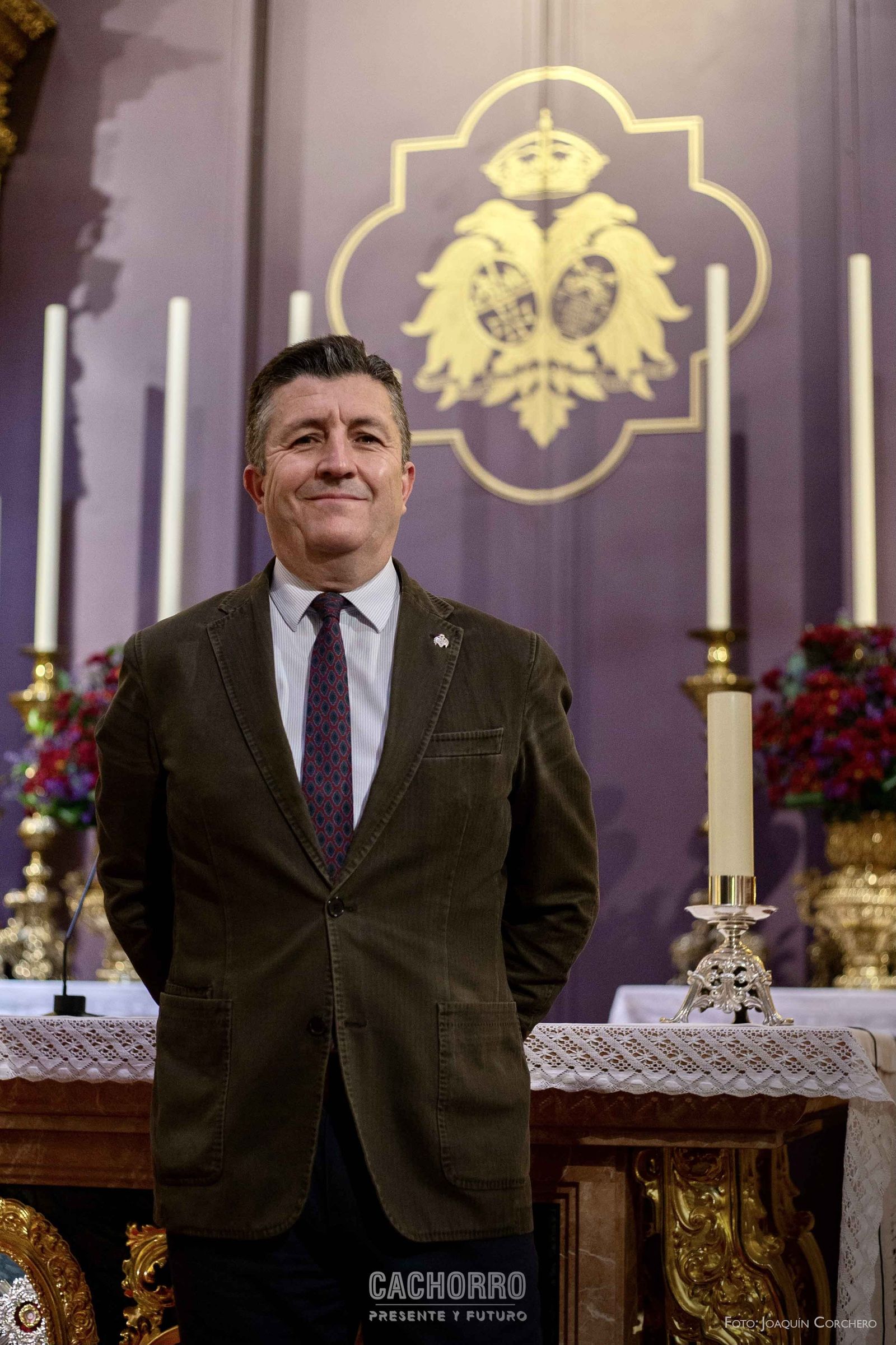 José Luis Aldea, candidato a Hermano Mayor del Cachorro.